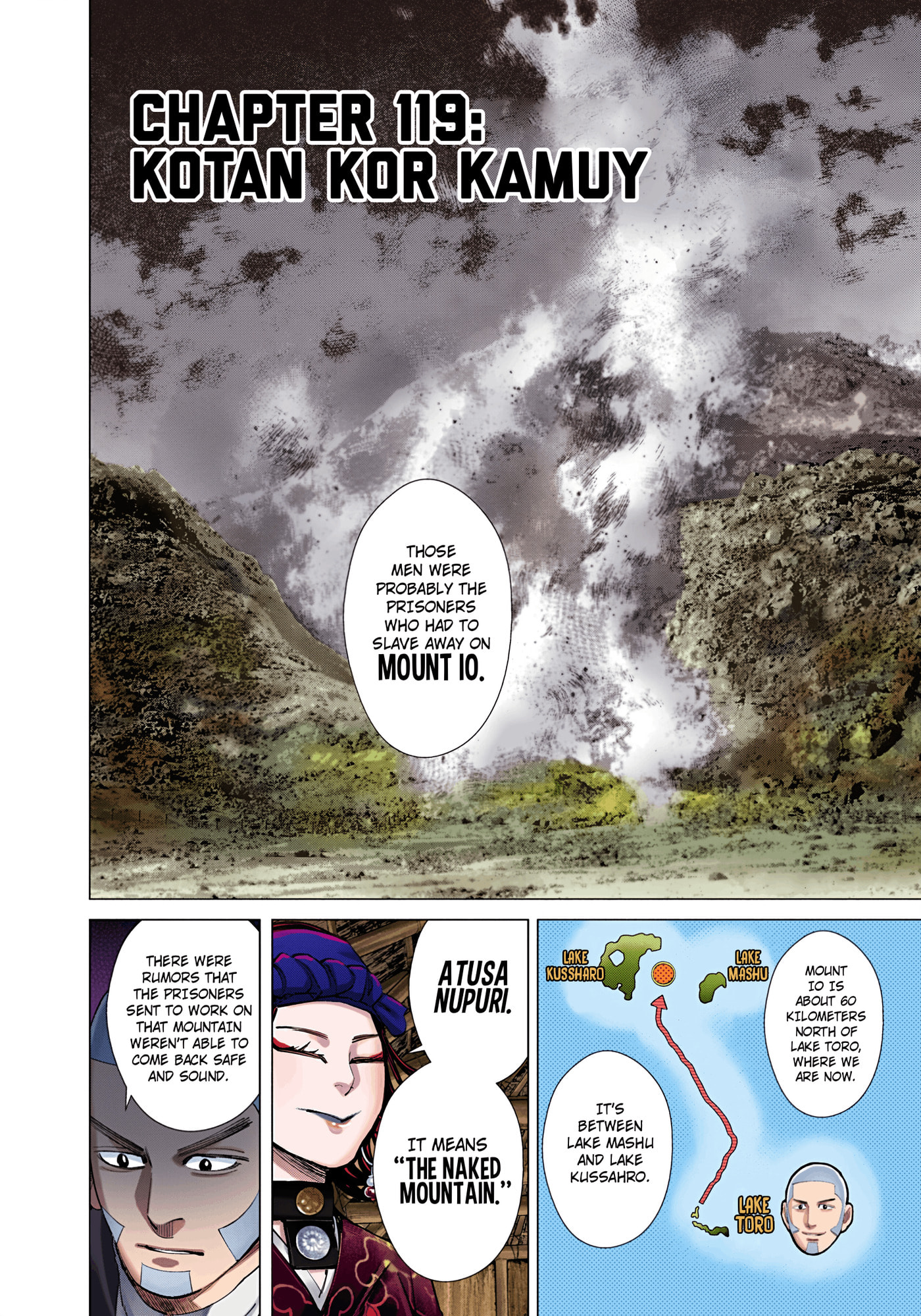 Golden Kamuy (Colored) Chapter 119 page 2 - 