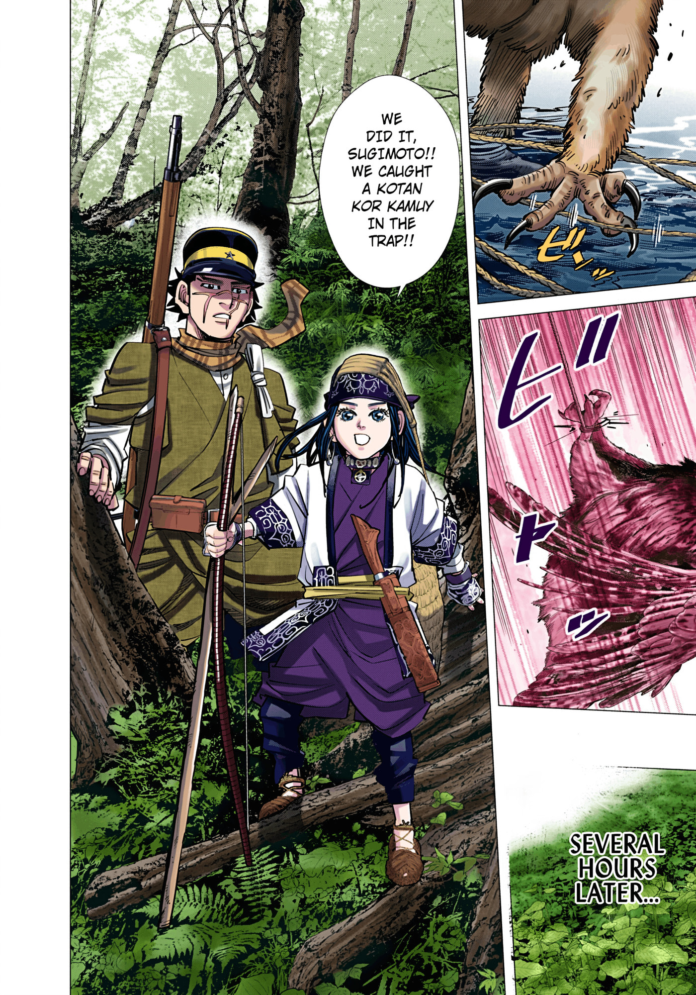 Golden Kamuy (Colored) Chapter 119 page 12 - 