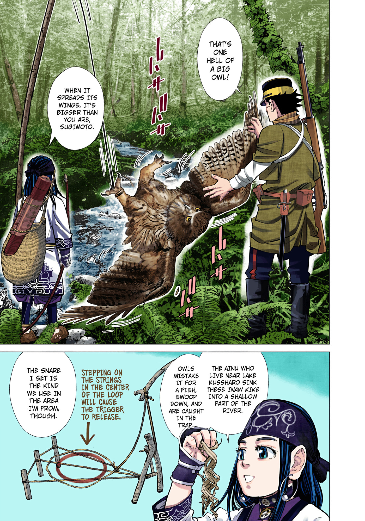 Golden Kamuy (Colored) Chapter 119 page 13 - 