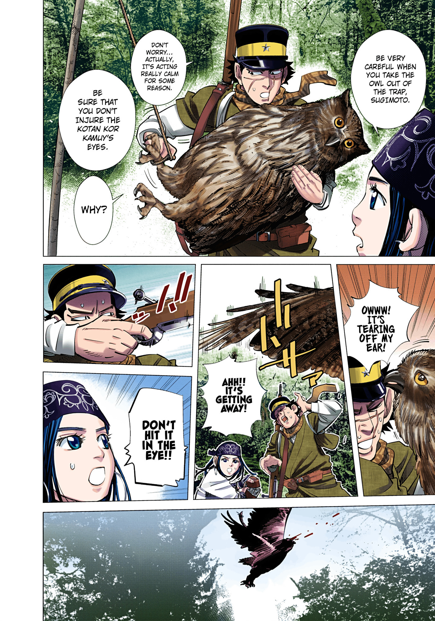 Golden Kamuy (Colored) Chapter 119 page 14 - 