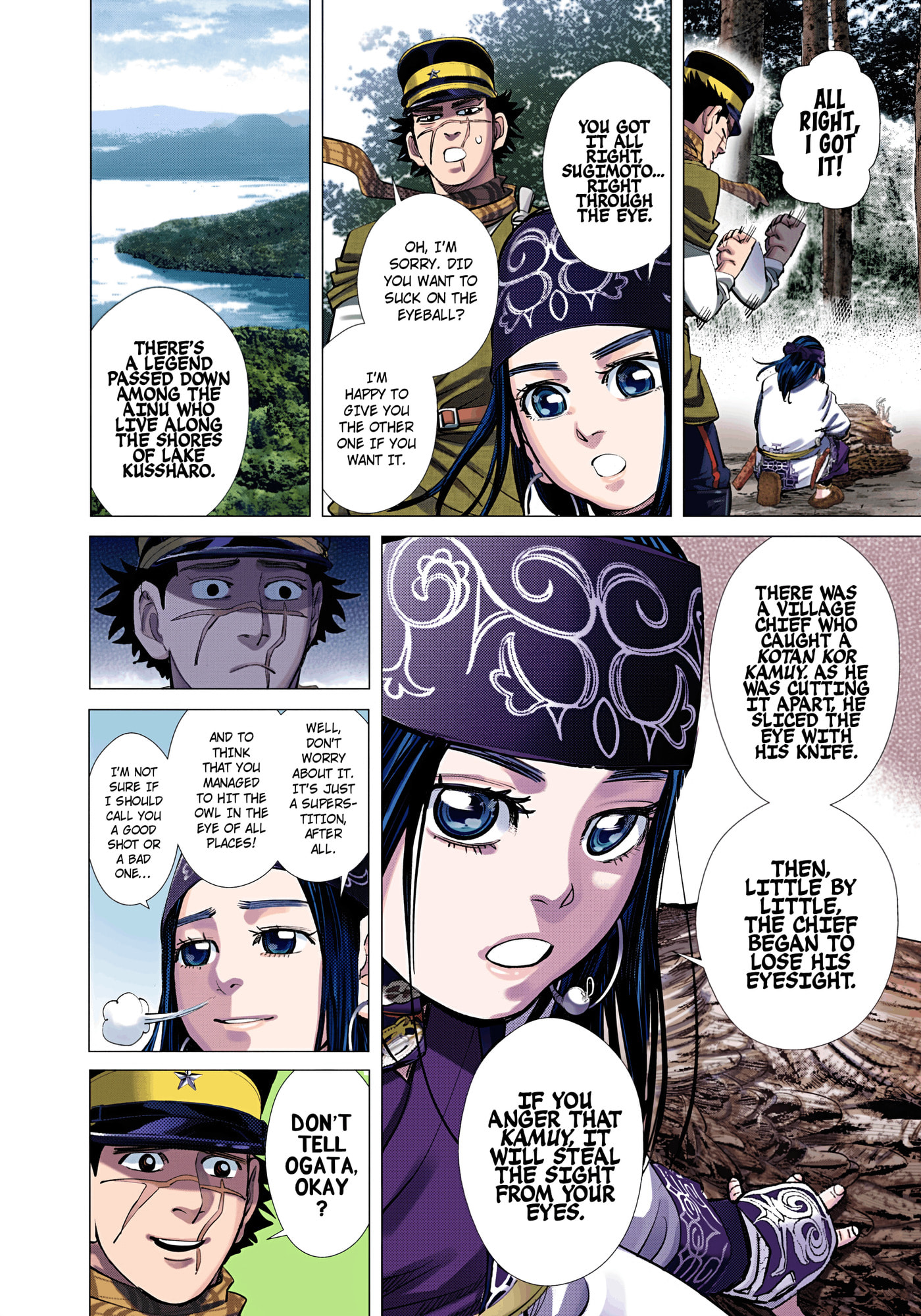 Golden Kamuy (Colored) Chapter 119 page 16 - 