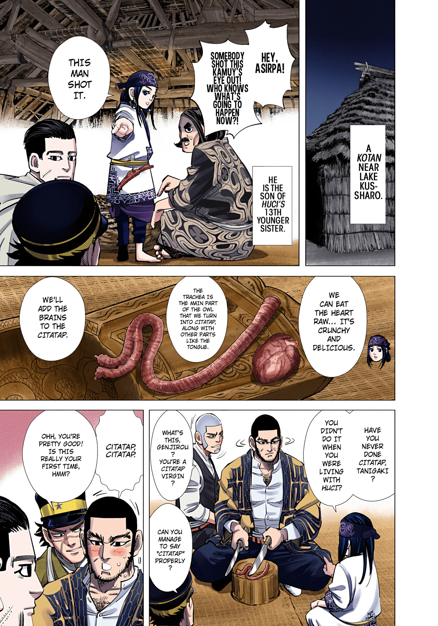 Golden Kamuy (Colored) Chapter 119 page 17 - 