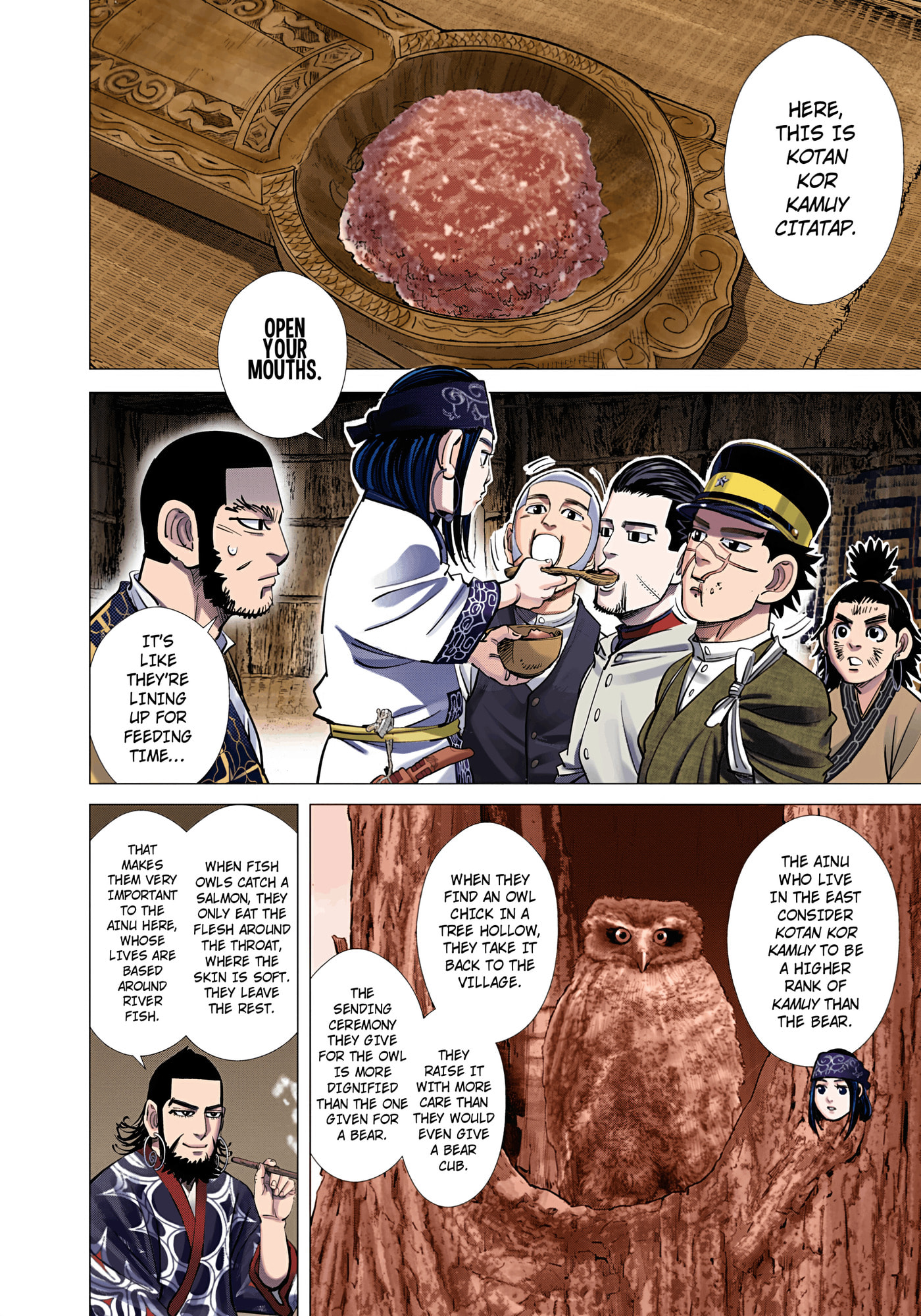 Golden Kamuy (Colored) Chapter 119 page 18 - 