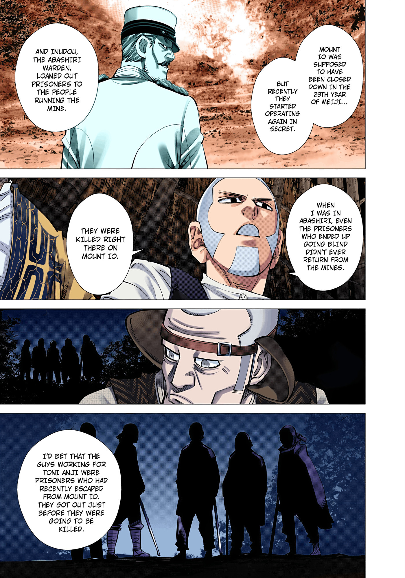Golden Kamuy (Colored) Chapter 119 page 9 - 