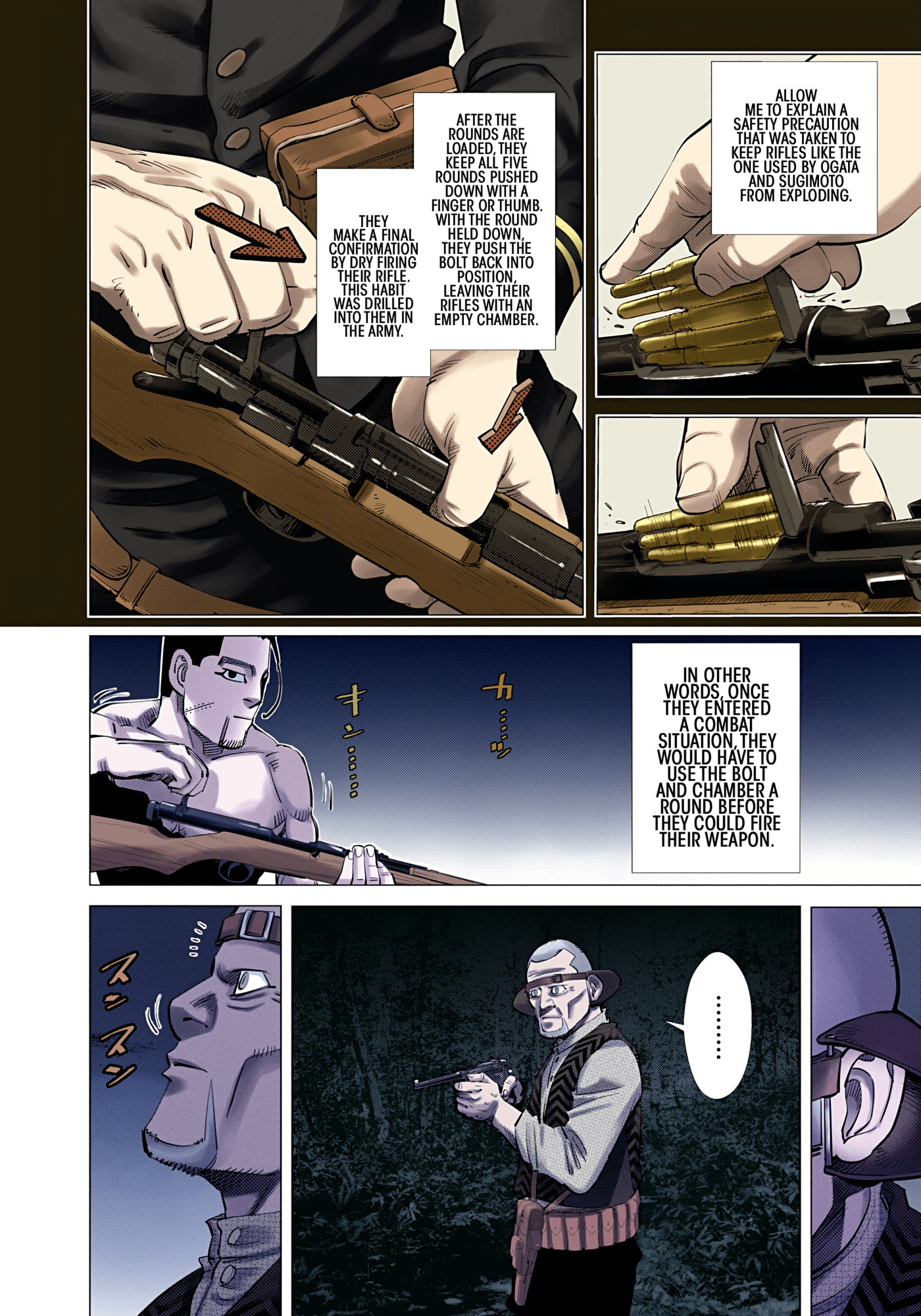 Golden Kamuy (Colored) Chapter 121 page 14 - 