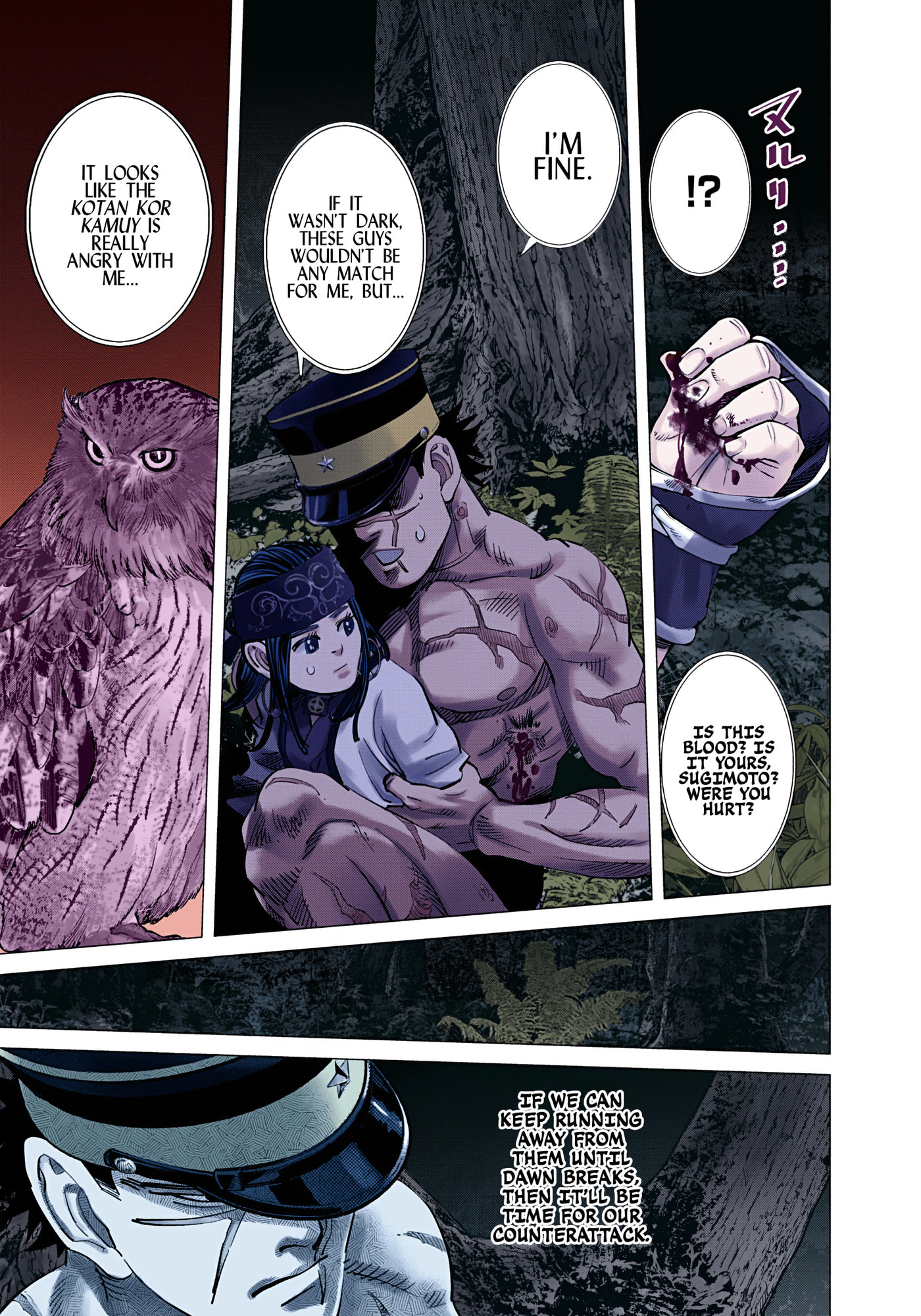 Golden Kamuy (Colored) Chapter 121 page 19 - 