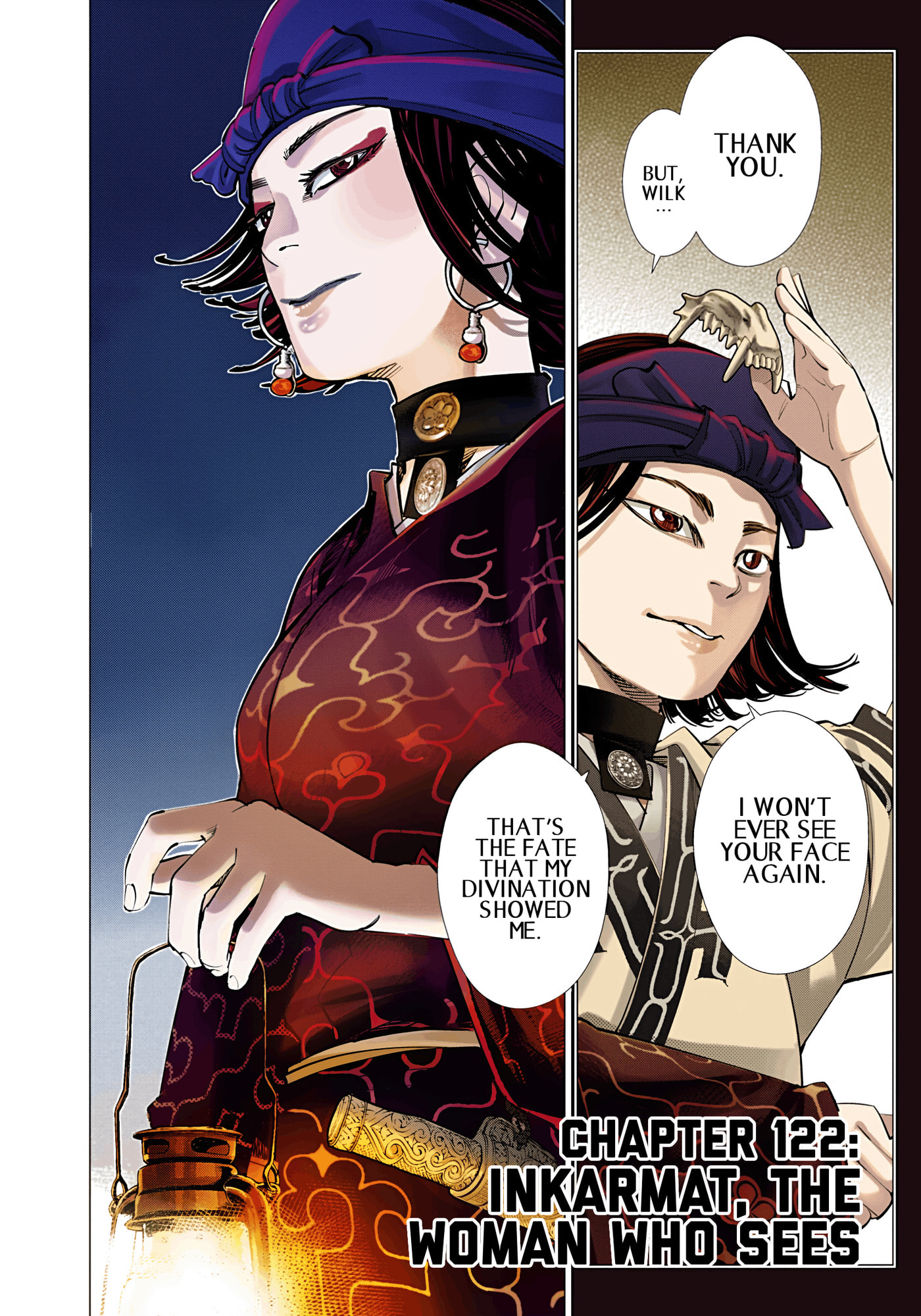Golden Kamuy (Colored) Chapter 122 page 2 - 