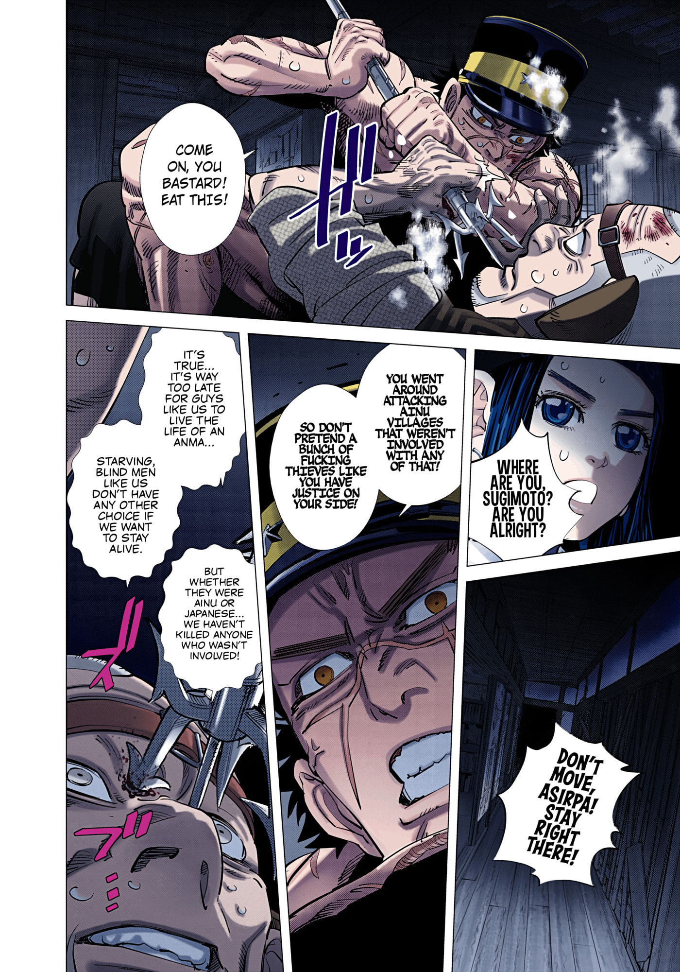 Golden Kamuy (Colored) Chapter 123 page 18 - 