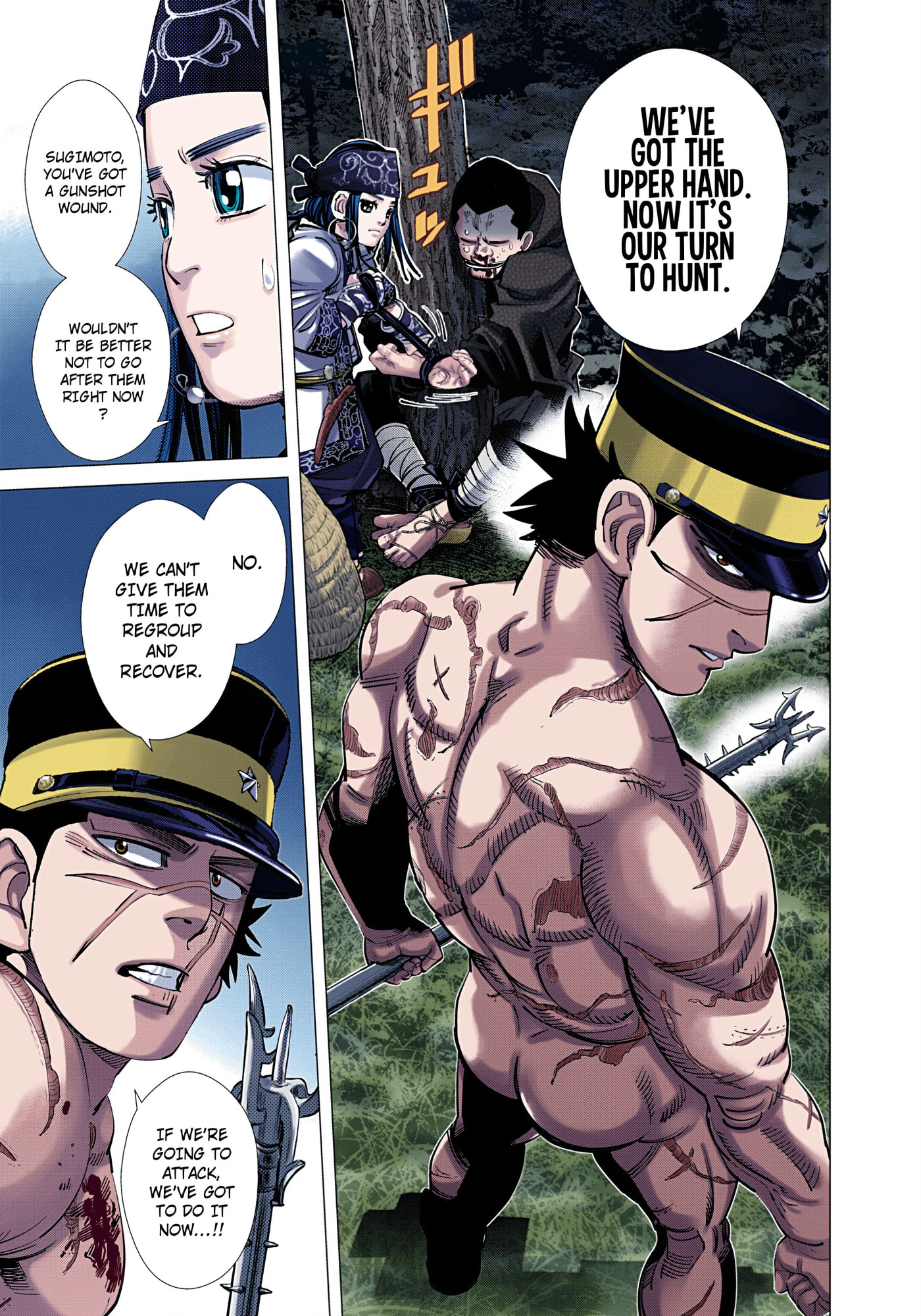 Golden Kamuy (Colored) Chapter 123 page 3 - 