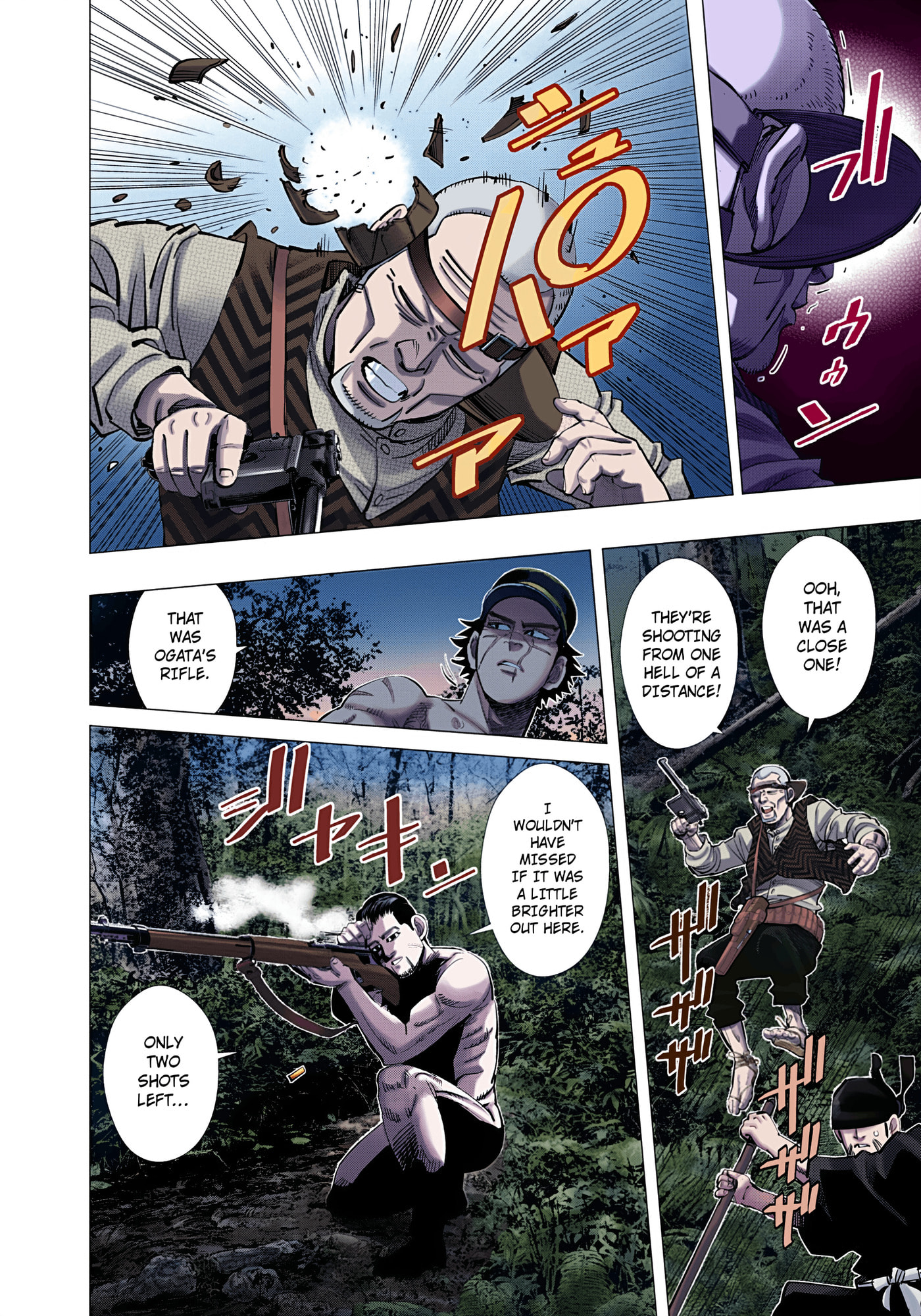 Golden Kamuy (Colored) Chapter 123 page 4 - 