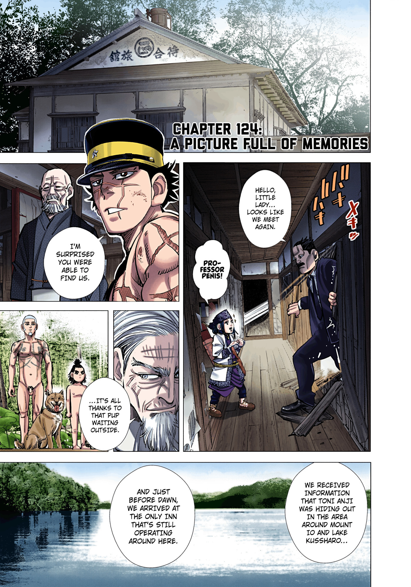 Golden Kamuy (Colored) Chapter 124 page 1 - 