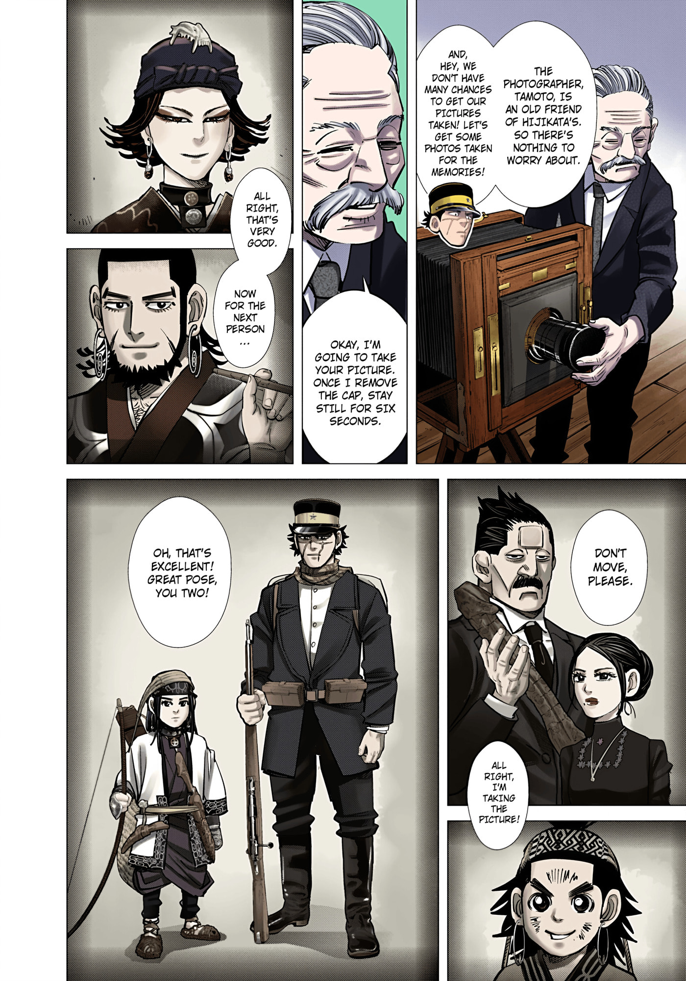 Golden Kamuy (Colored) Chapter 124 page 11 - 