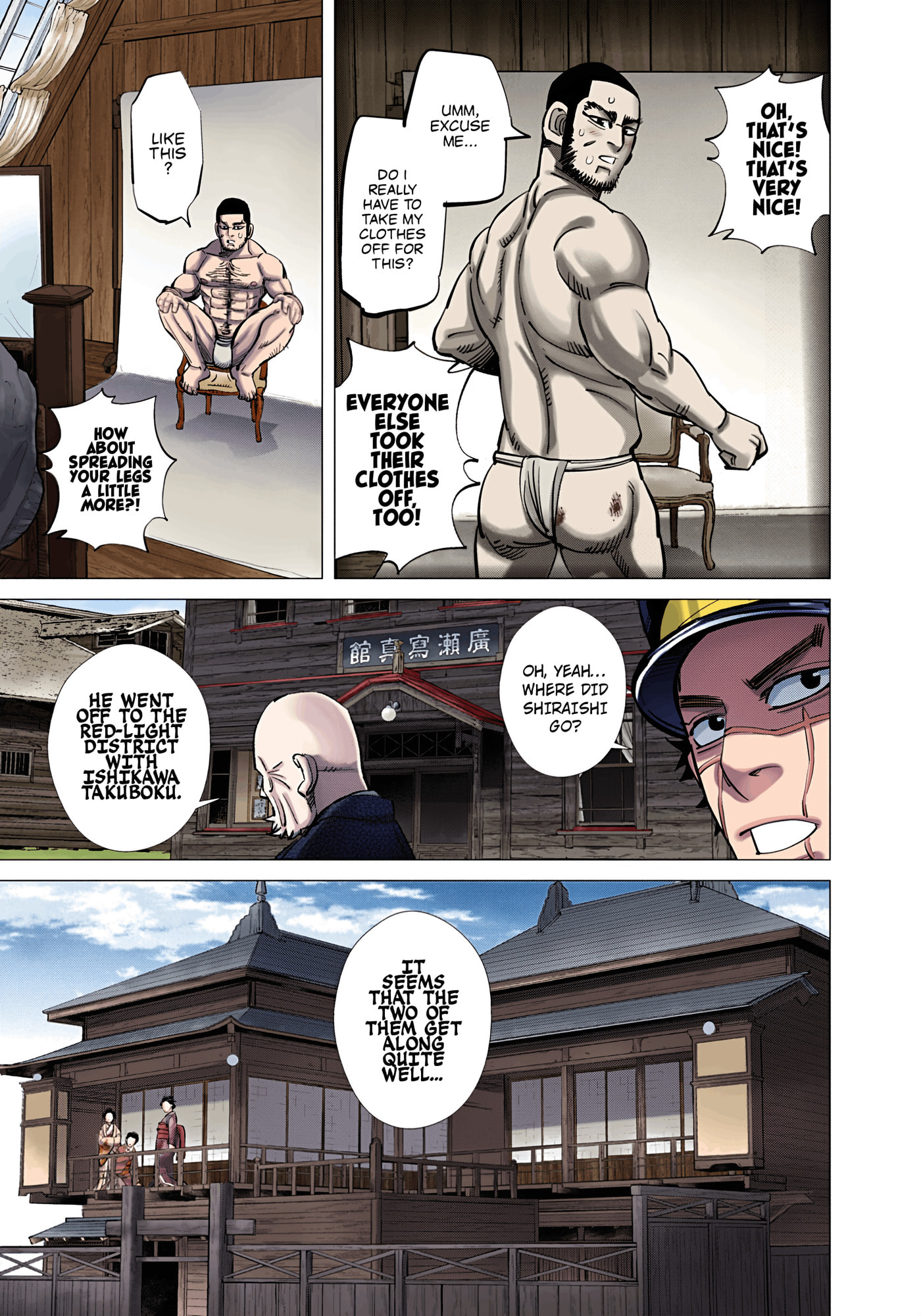 Golden Kamuy (Colored) Chapter 124 page 12 - 