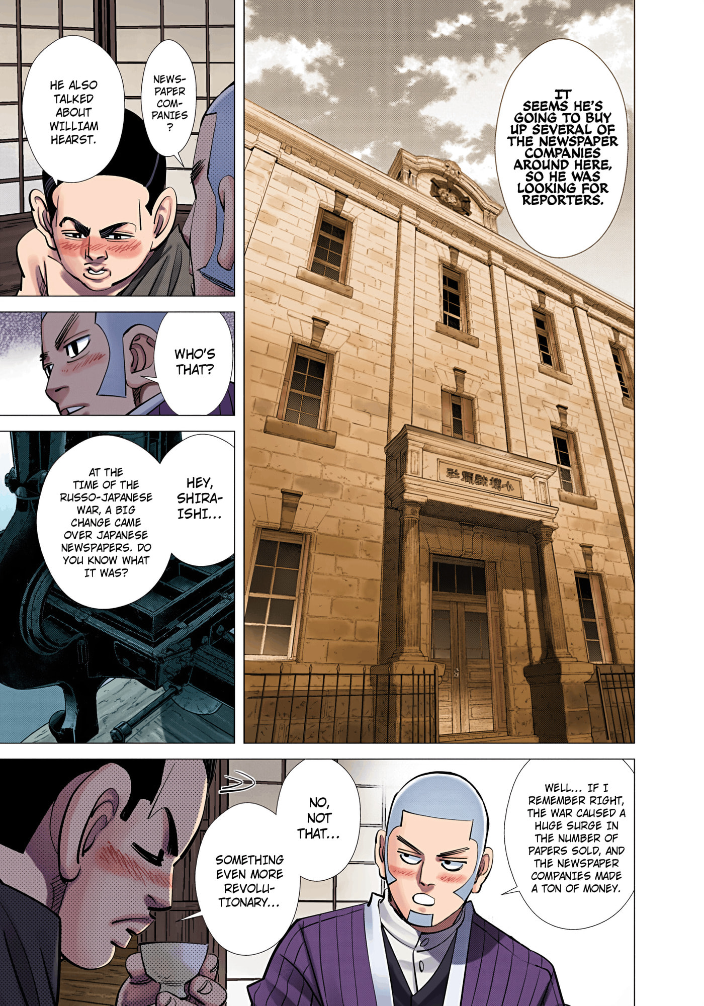 Golden Kamuy (Colored) Chapter 124 page 14 - 