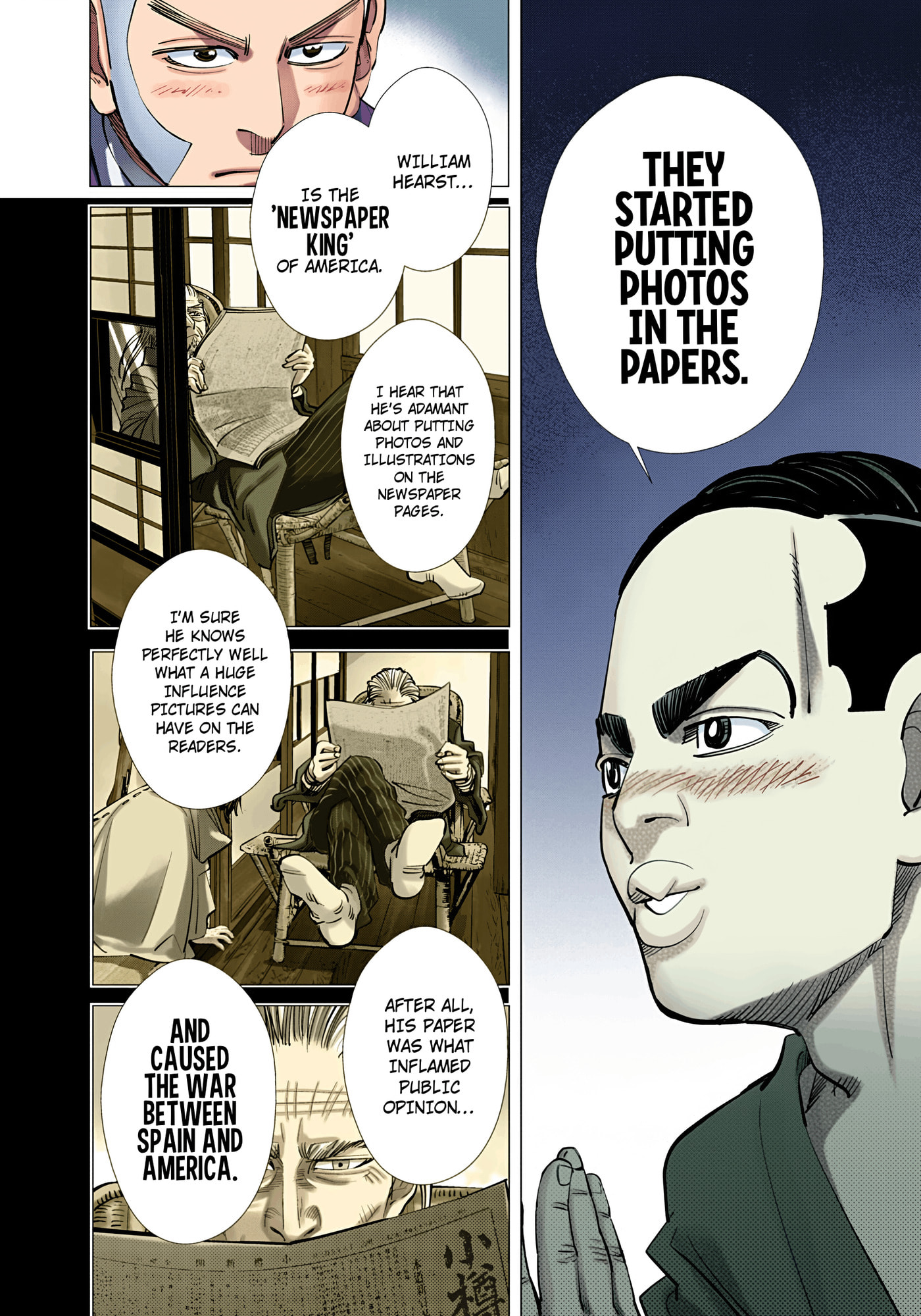 Golden Kamuy (Colored) Chapter 124 page 15 - 