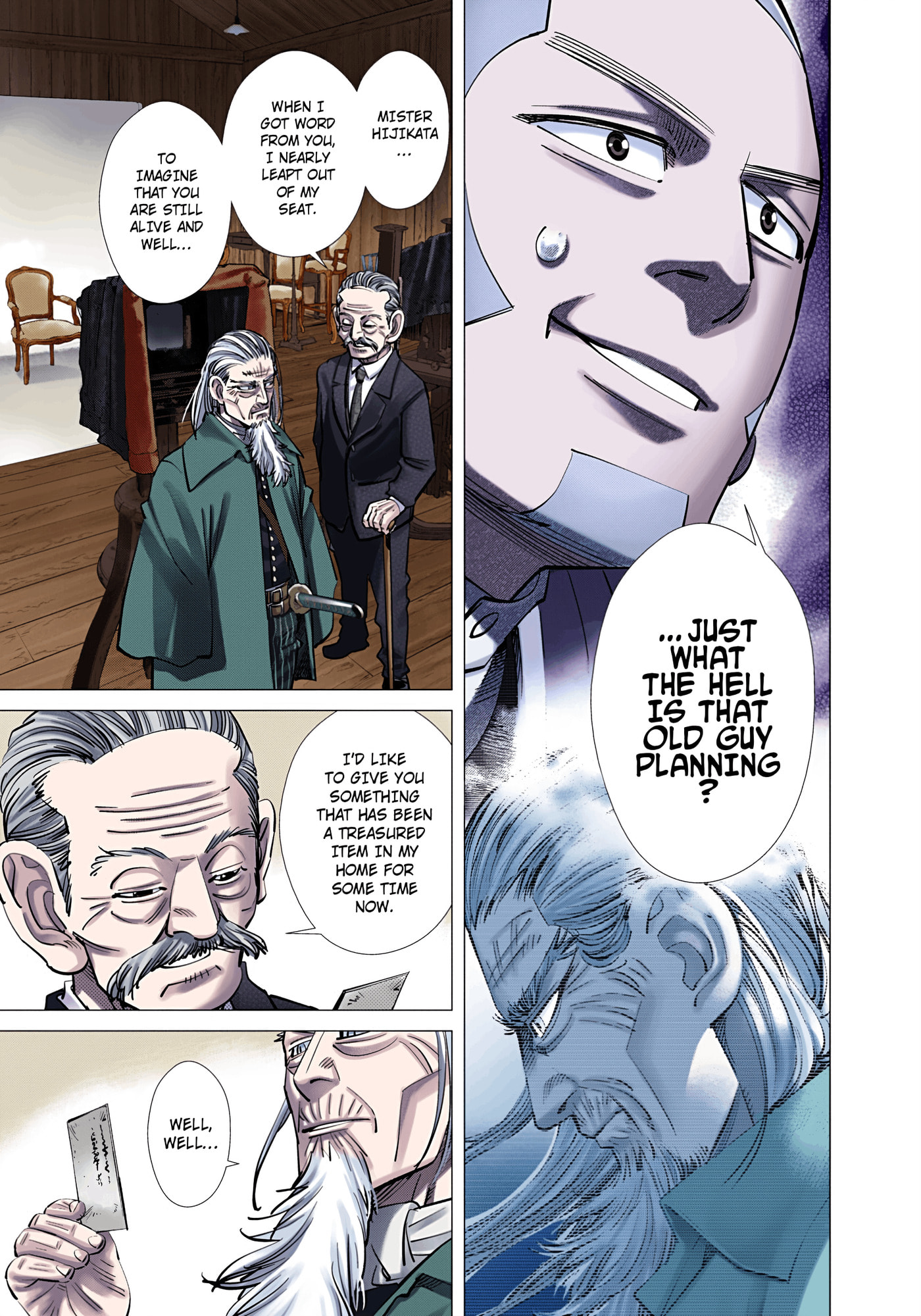 Golden Kamuy (Colored) Chapter 124 page 16 - 