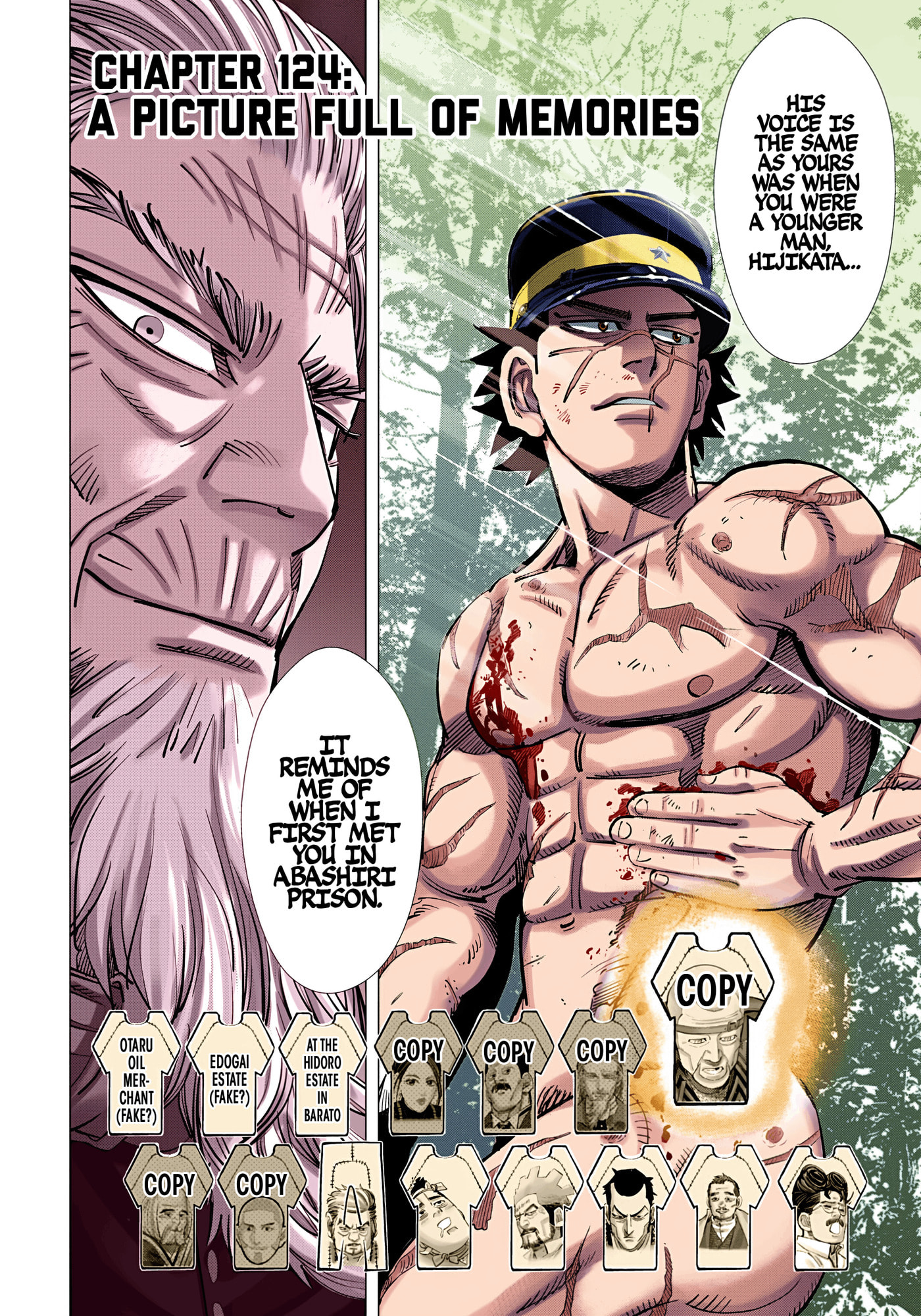Golden Kamuy (Colored) Chapter 124 page 4 - 