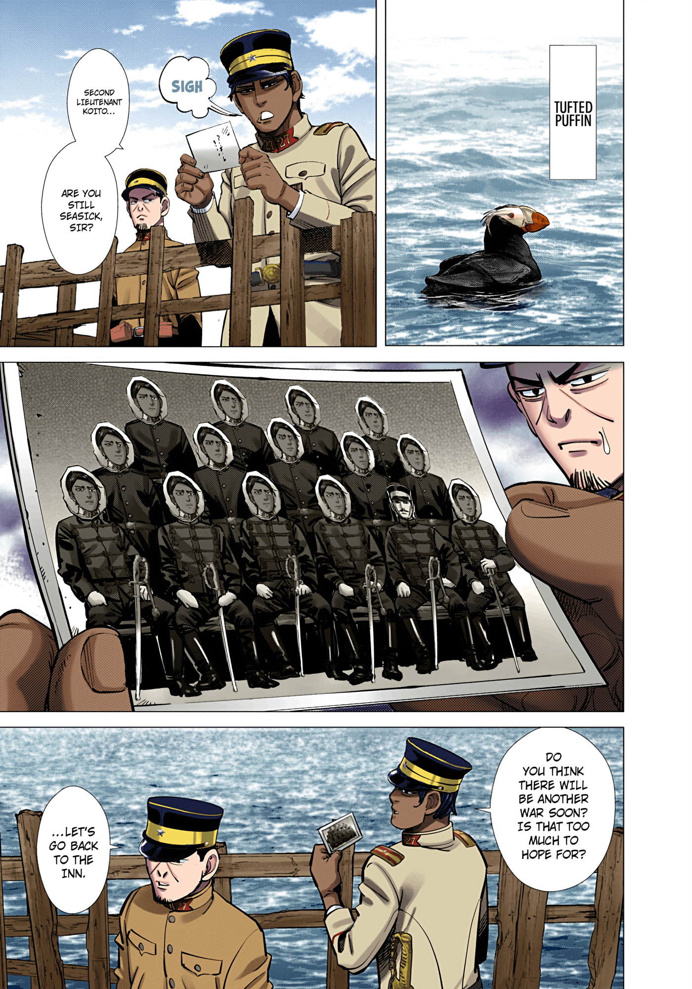 Golden Kamuy (Colored) Chapter 124 page 5 - 
