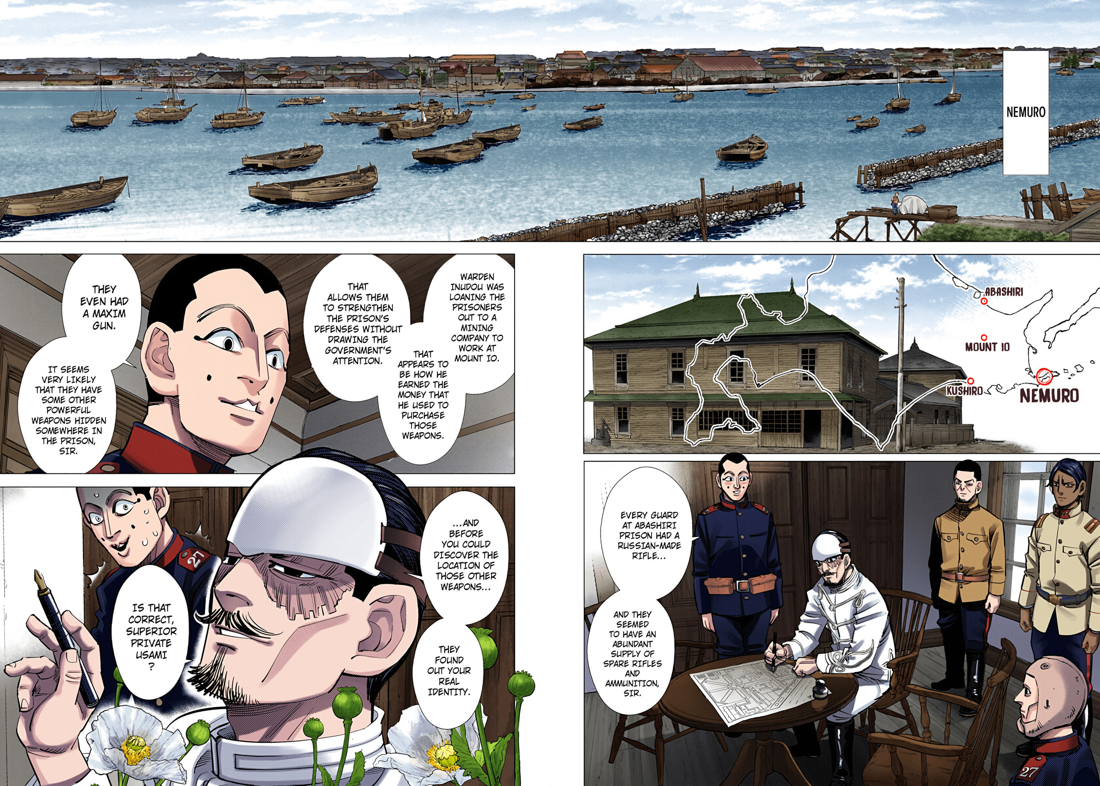 Golden Kamuy (Colored) Chapter 124 page 6 - 