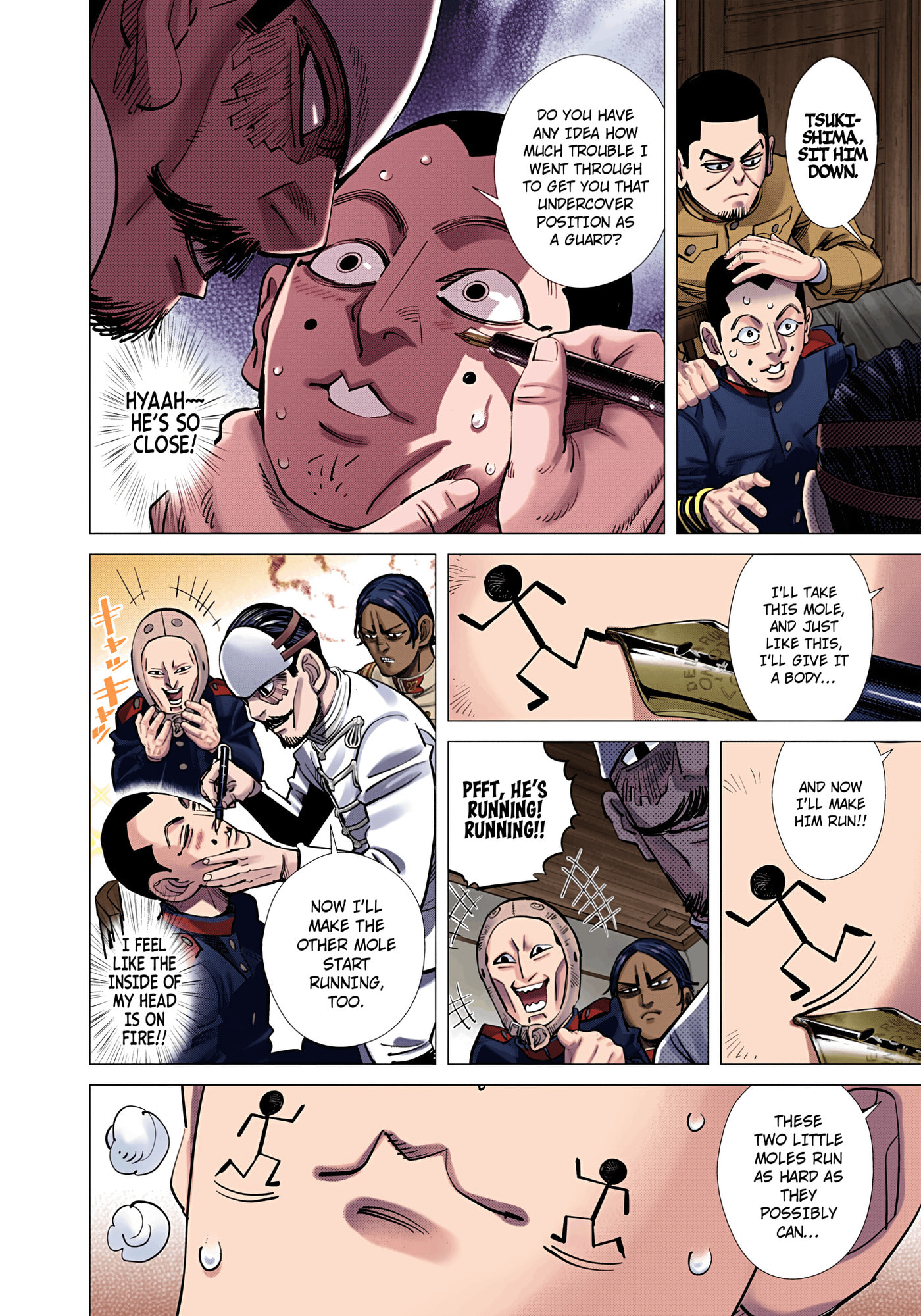 Golden Kamuy (Colored) Chapter 124 page 7 - 