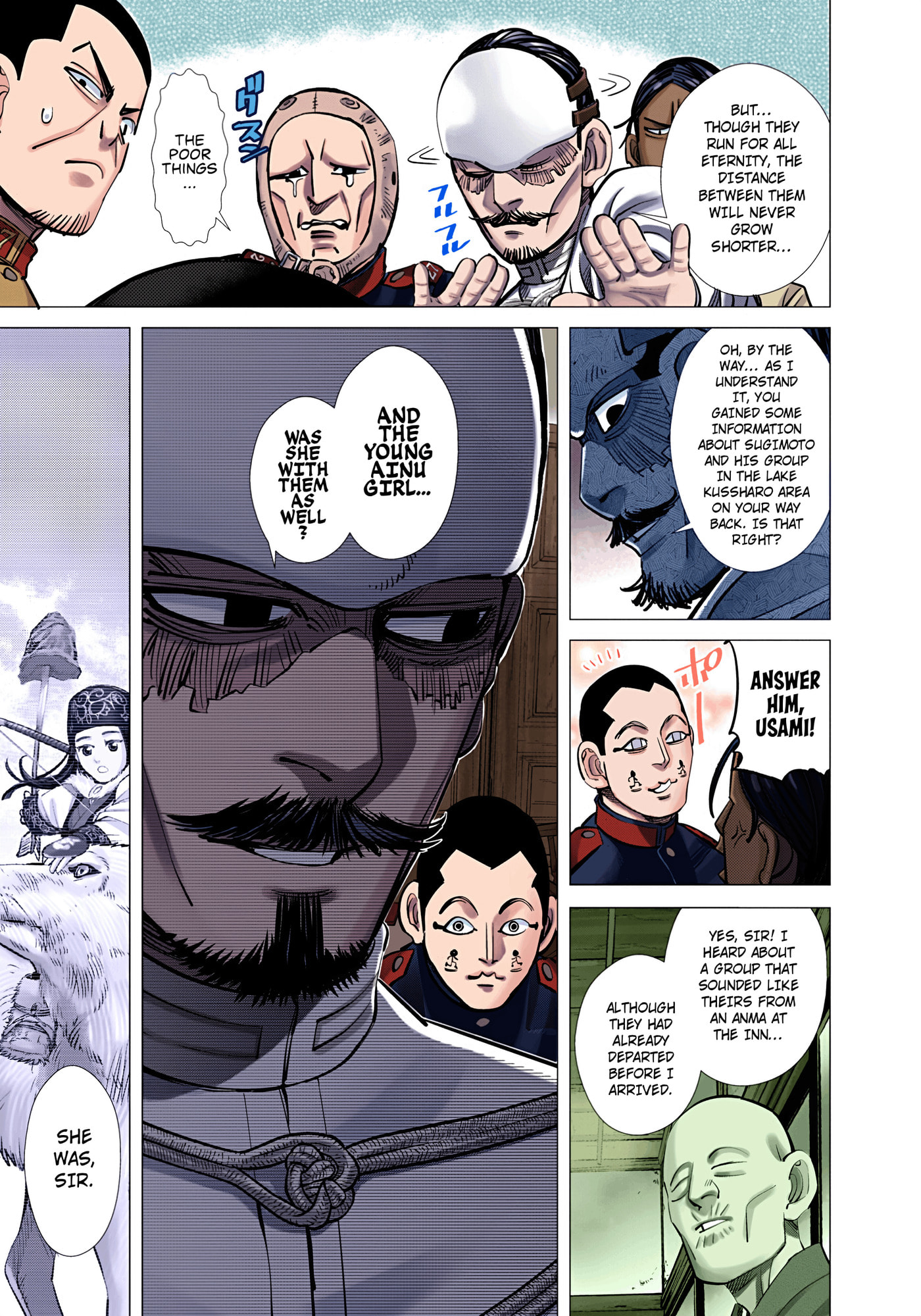 Golden Kamuy (Colored) Chapter 124 page 8 - 