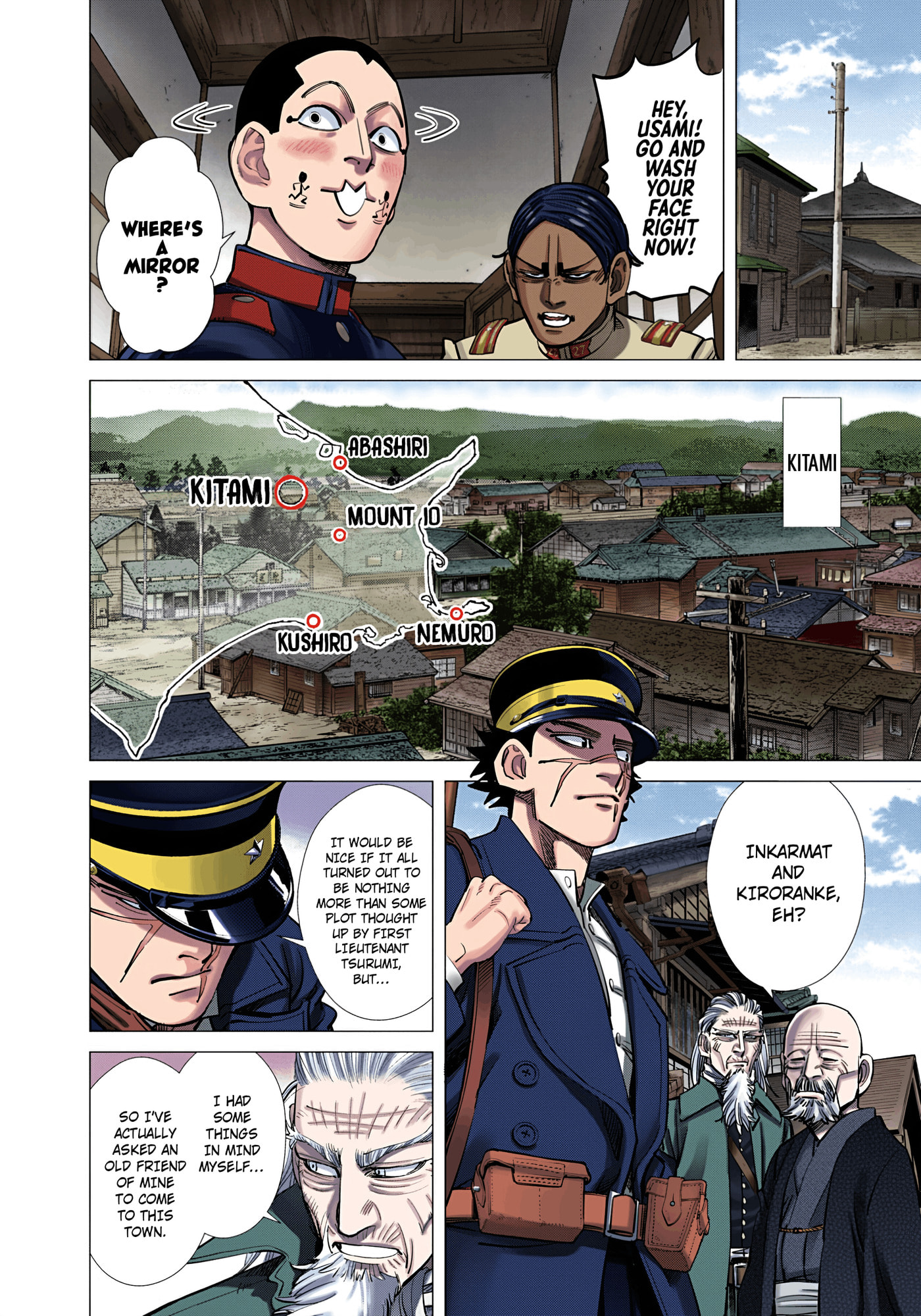 Golden Kamuy (Colored) Chapter 124 page 9 - 
