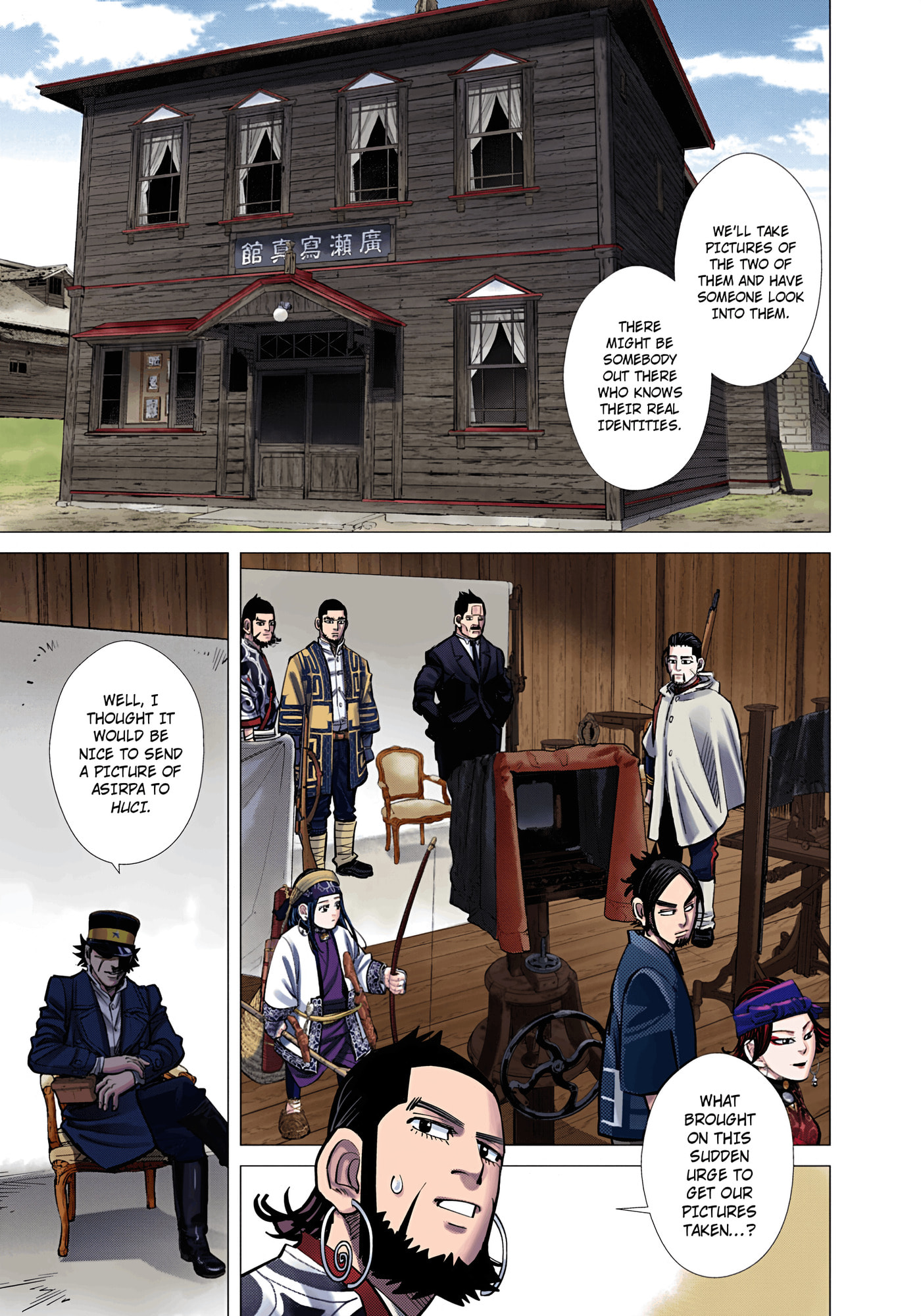 Golden Kamuy (Colored) Chapter 124 page 10 - 