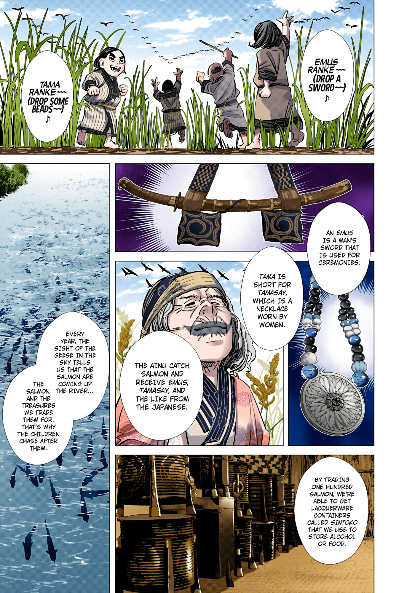 Golden Kamuy (Colored) Chapter 125 page 3 - 