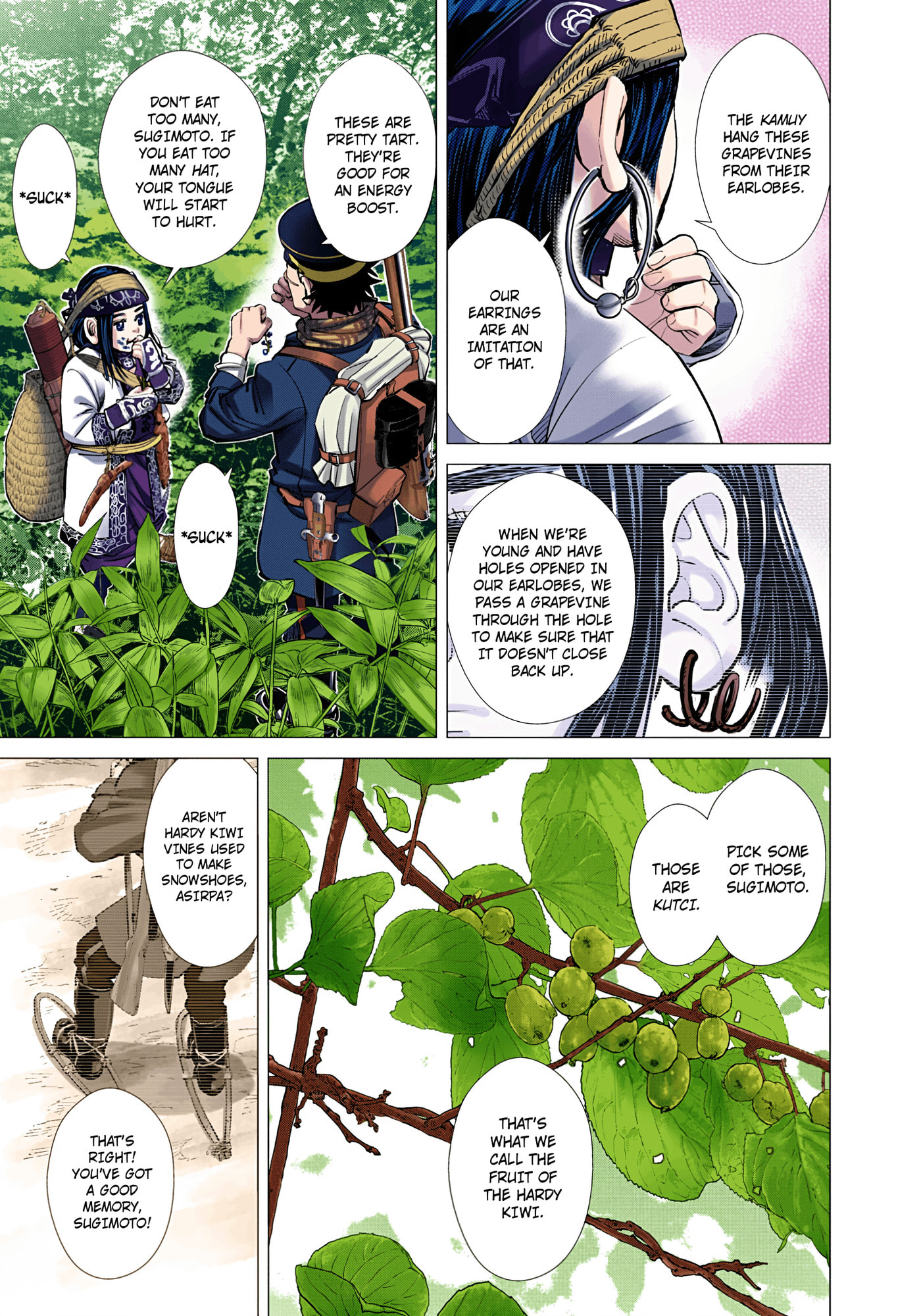 Golden Kamuy (Colored) Chapter 125 page 6 - 