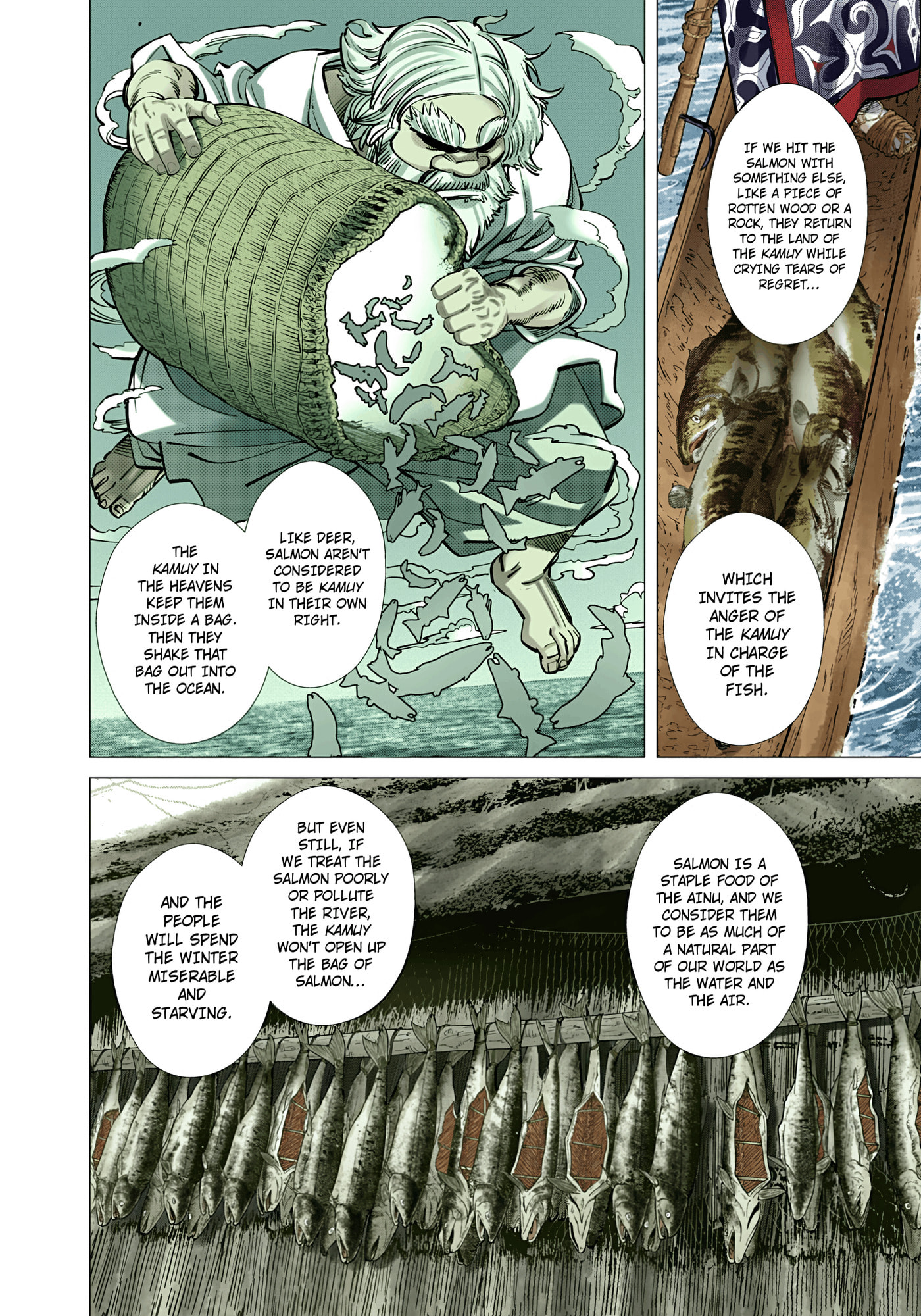 Golden Kamuy (Colored) Chapter 125 page 9 - 