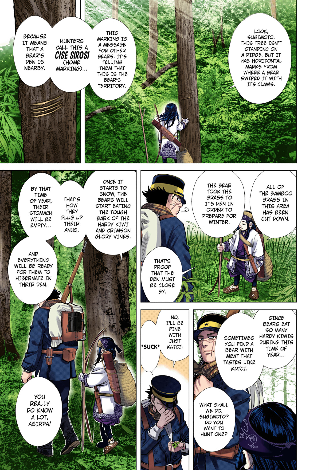 Golden Kamuy (Colored) Chapter 125 page 10 - 