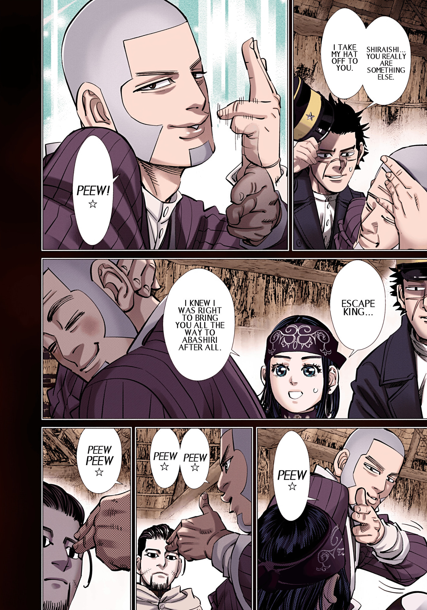 Golden Kamuy (Colored) Chapter 126 page 11 - 