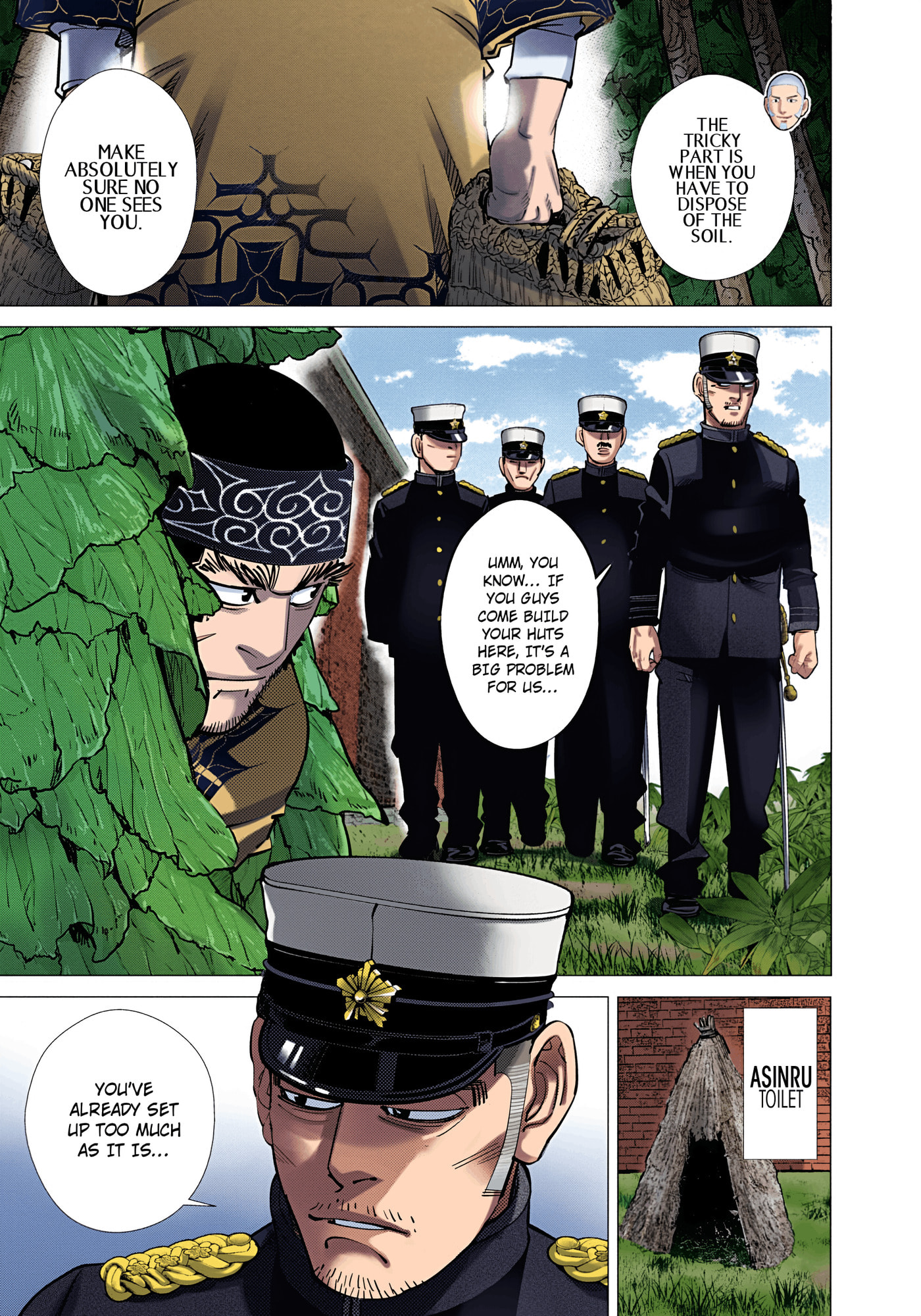Golden Kamuy (Colored) Chapter 126 page 12 - 