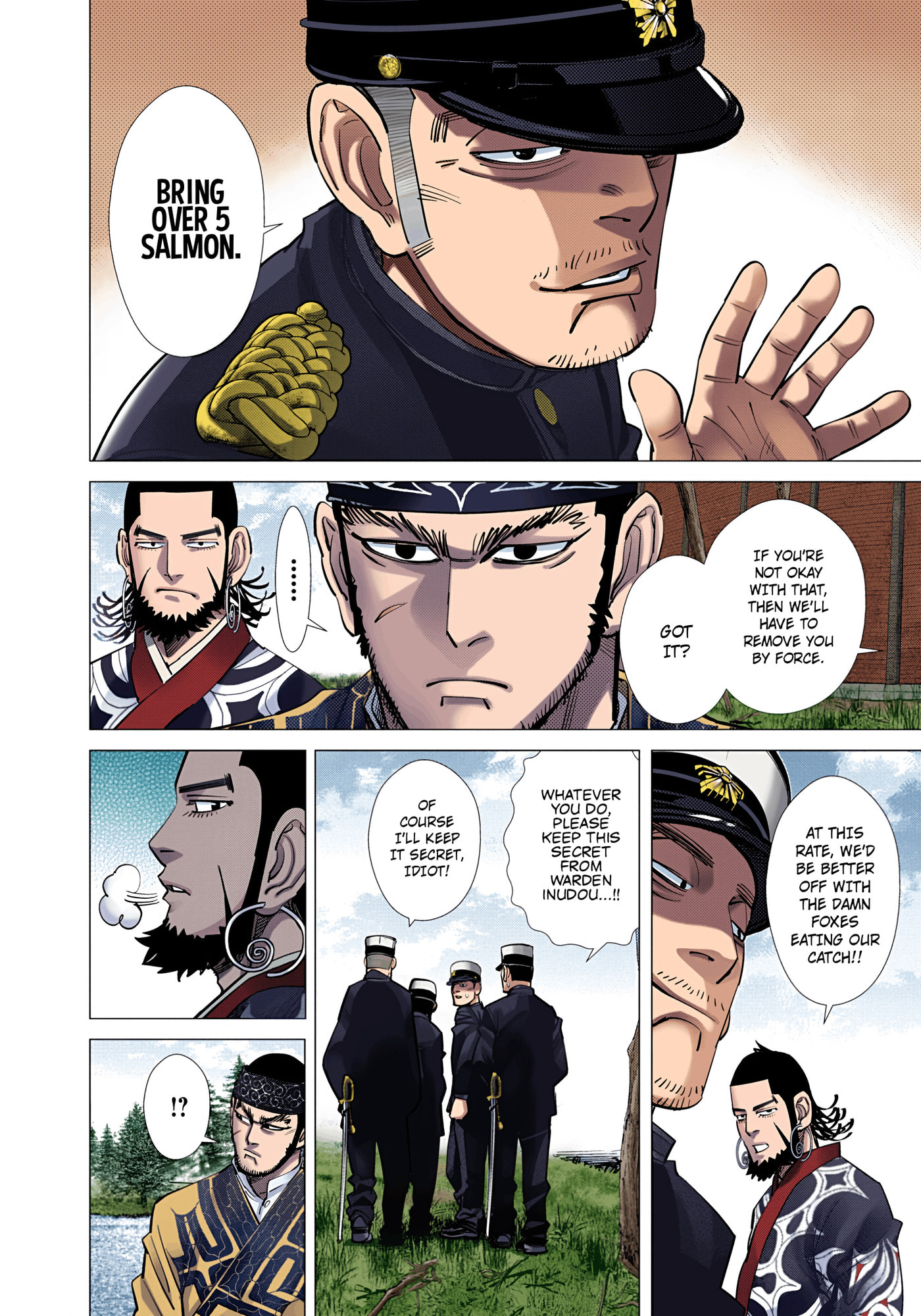Golden Kamuy (Colored) Chapter 126 page 15 - 