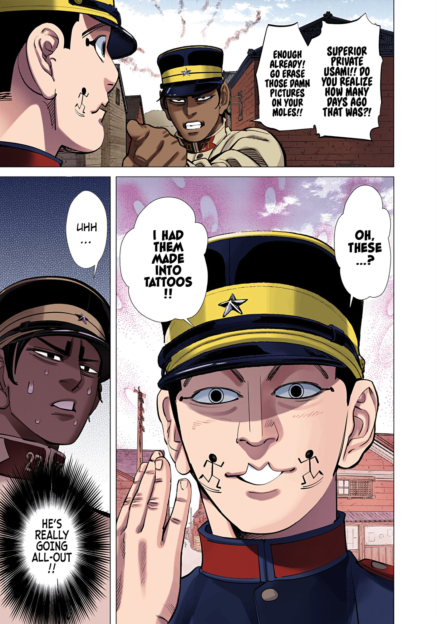 Golden Kamuy (Colored) Chapter 126 page 18 - 