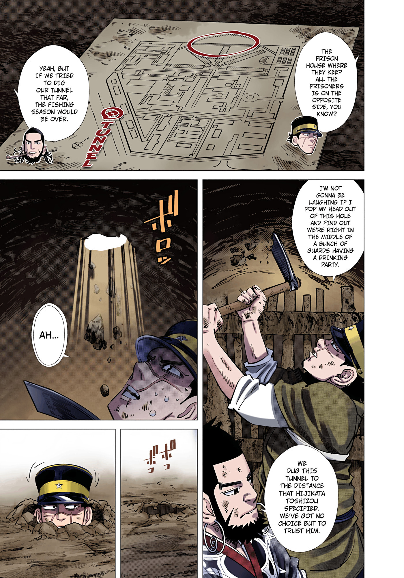 Golden Kamuy (Colored) Chapter 126 page 20 - 