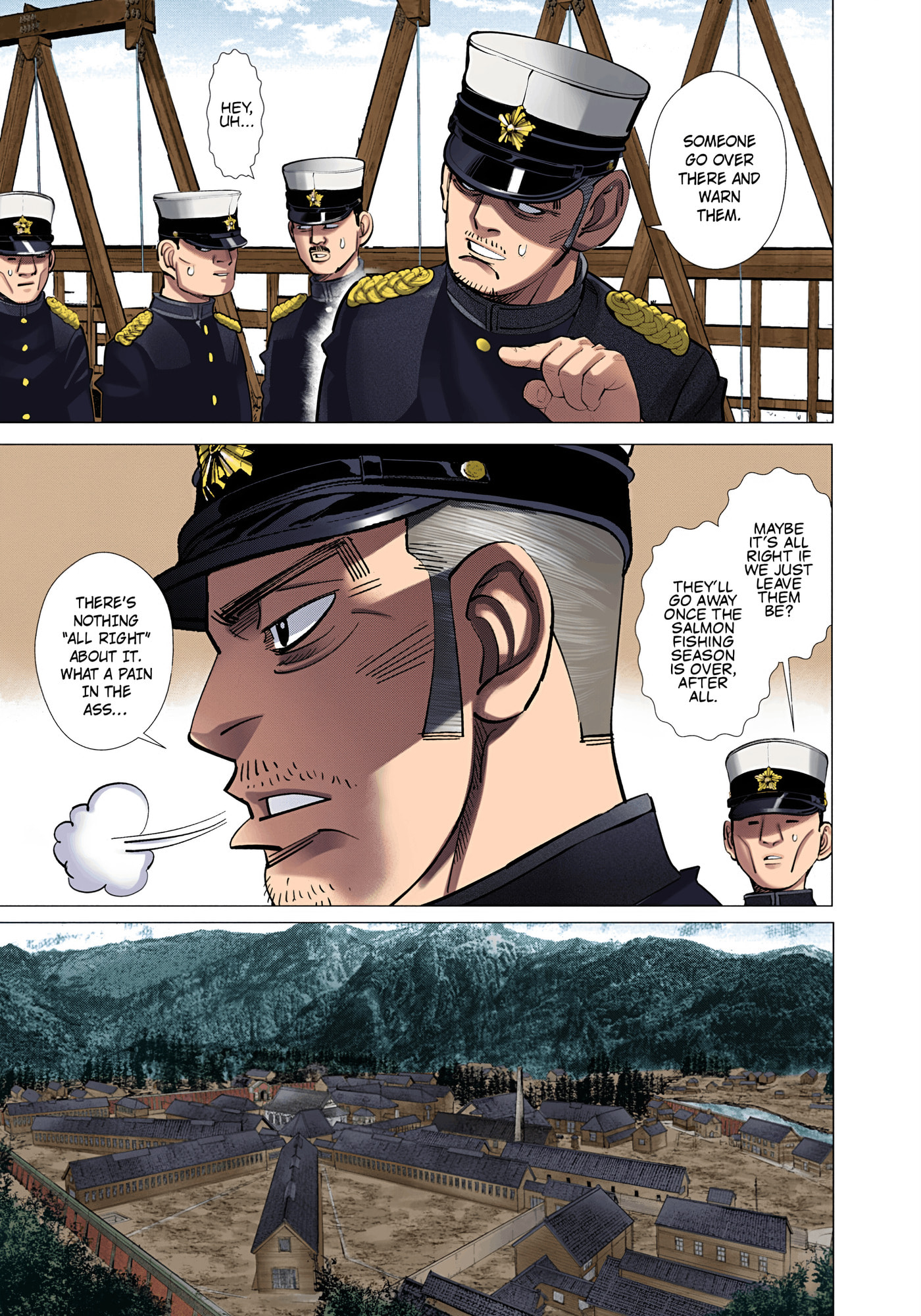 Golden Kamuy (Colored) Chapter 126 page 3 - 