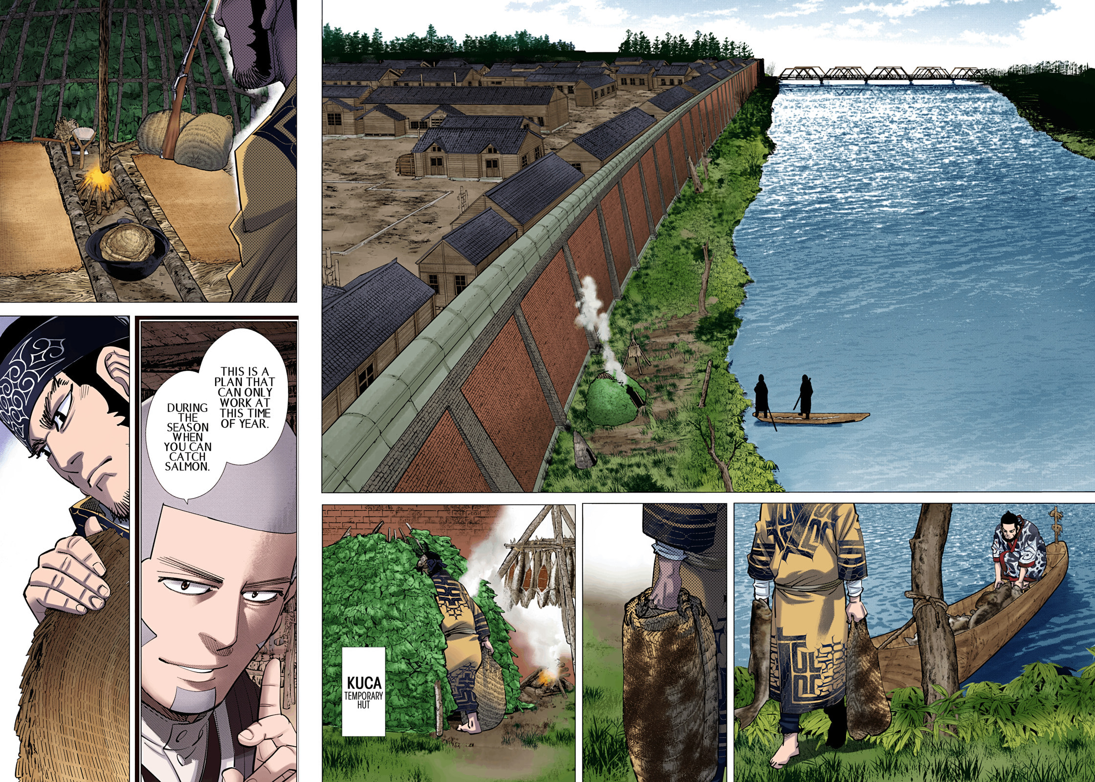 Golden Kamuy (Colored) Chapter 126 page 8 - 