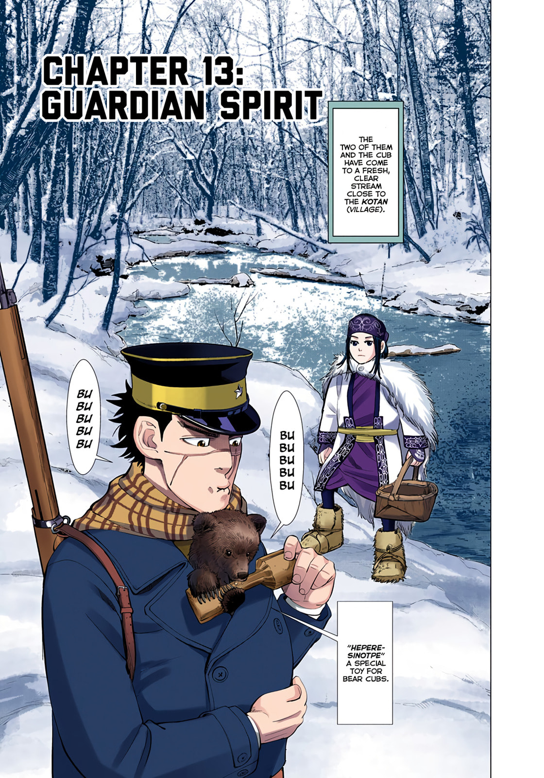 Golden Kamuy (Colored) Chapter 13 page 1 - 