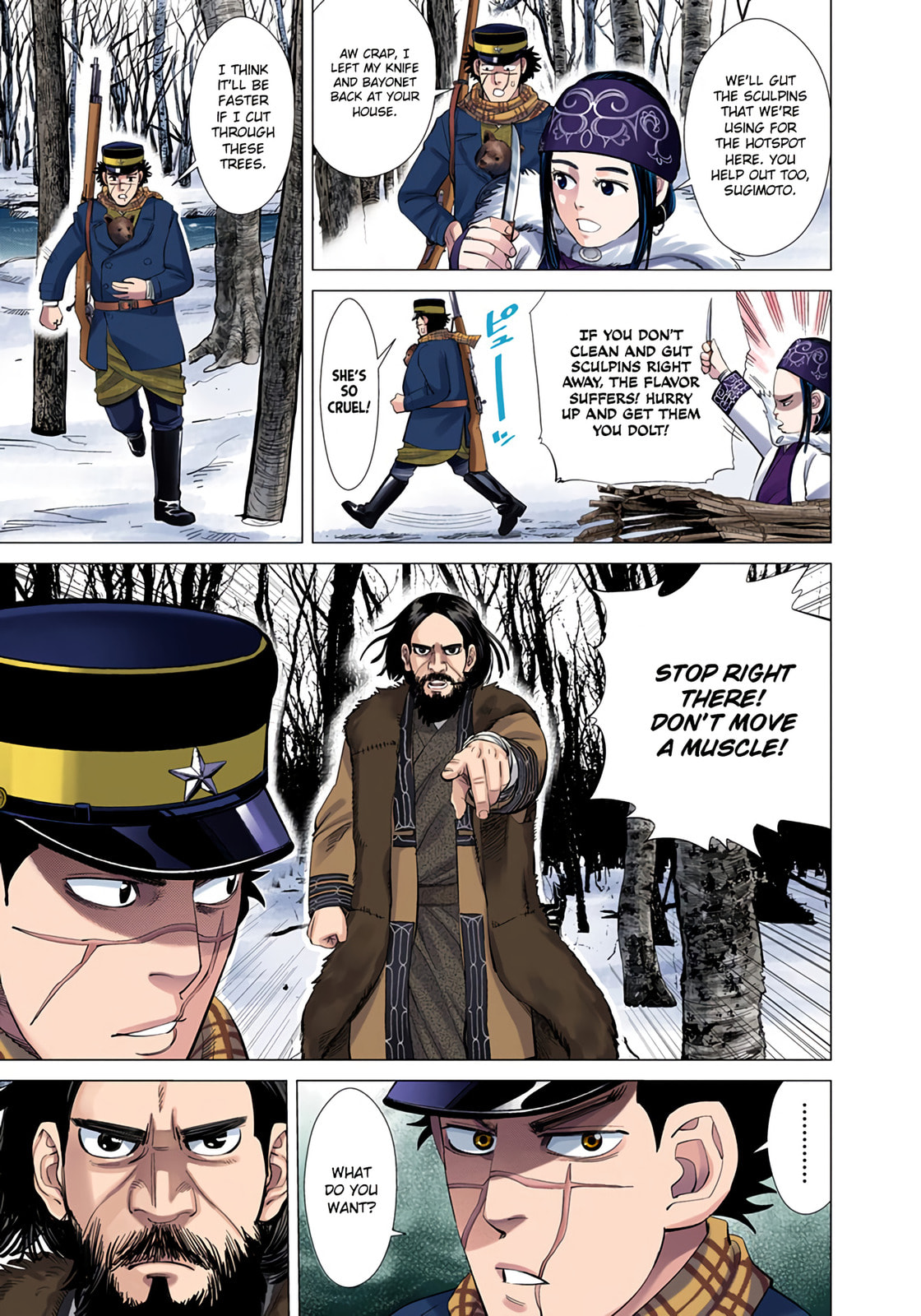Golden Kamuy (Colored) Chapter 13 page 3 - 