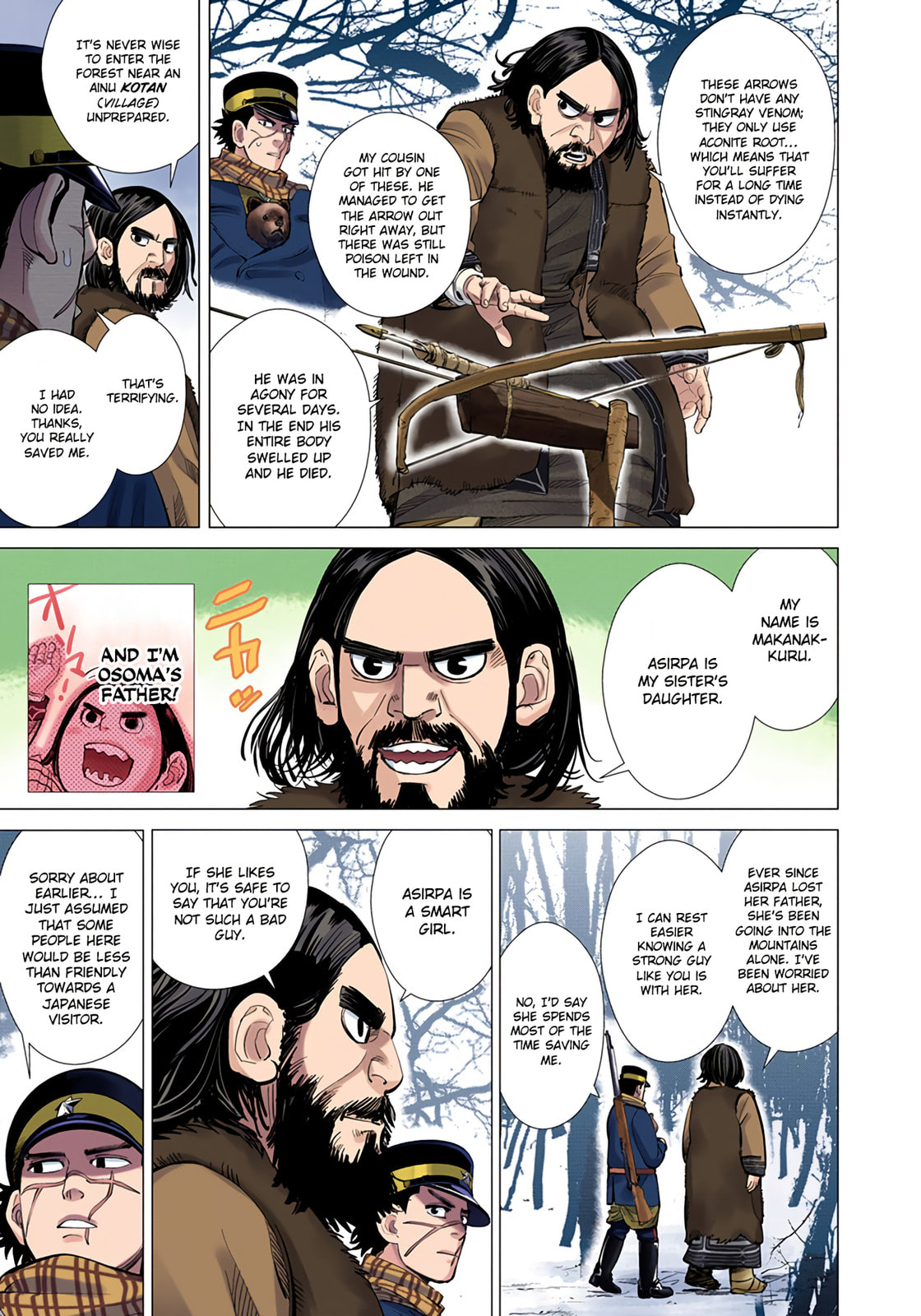 Golden Kamuy (Colored) Chapter 13 page 5 - 