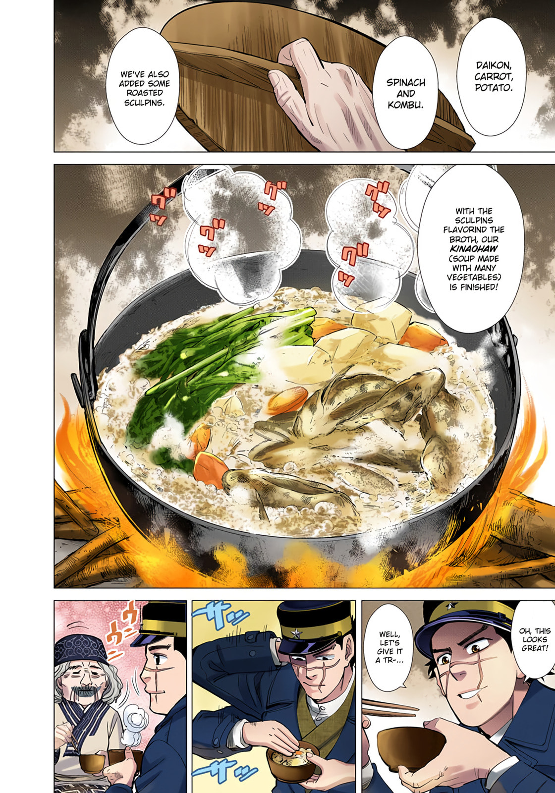 Golden Kamuy (Colored) Chapter 13 page 10 - 