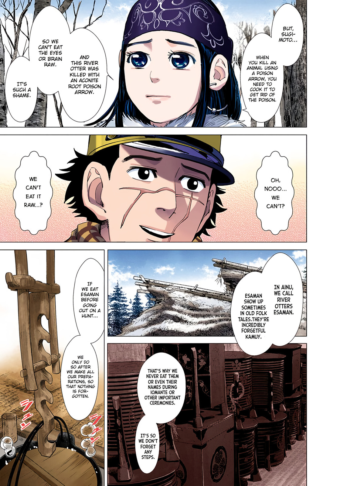 Golden Kamuy (Colored) Chapter 14 page 3 - 