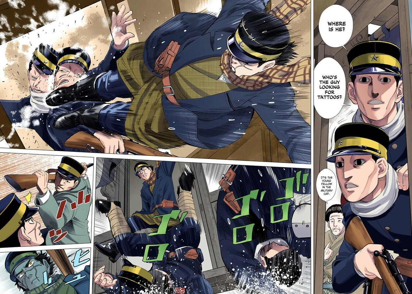 Golden Kamuy (Colored) Chapter 15 page 14 - 