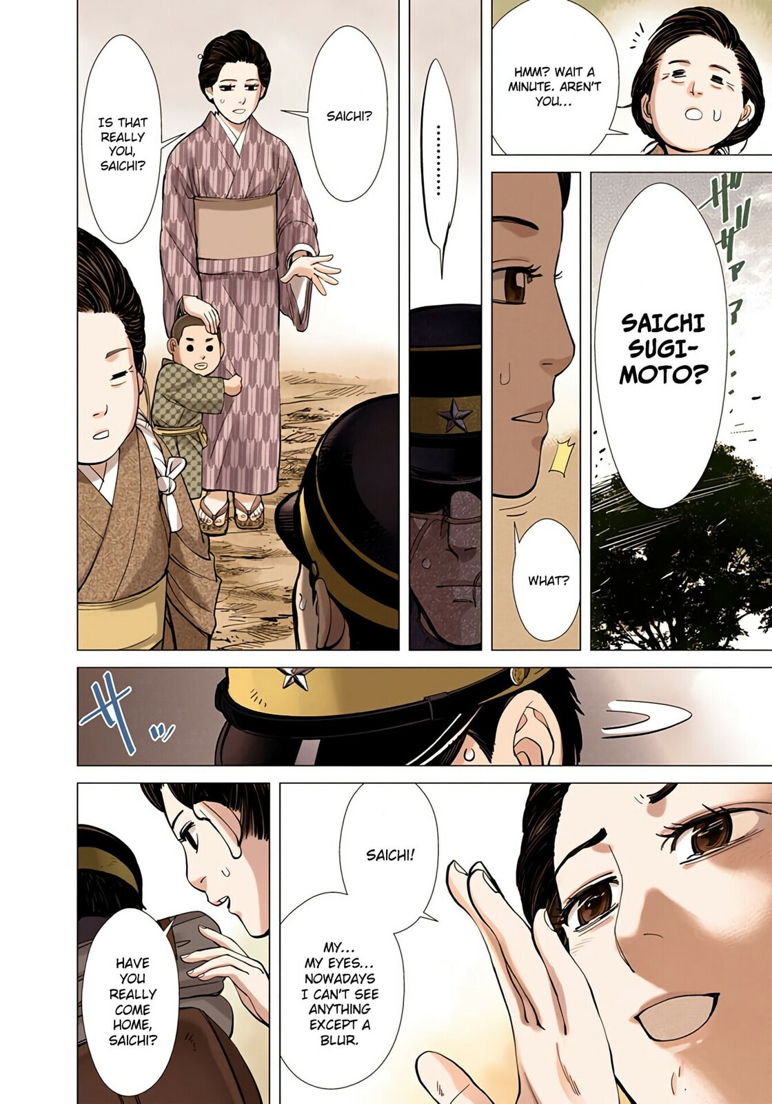Golden Kamuy (Colored) Chapter 15 page 8 - 