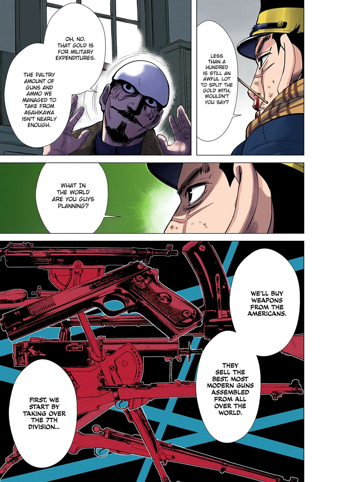Golden Kamuy (Colored) Chapter 16 page 14 - 