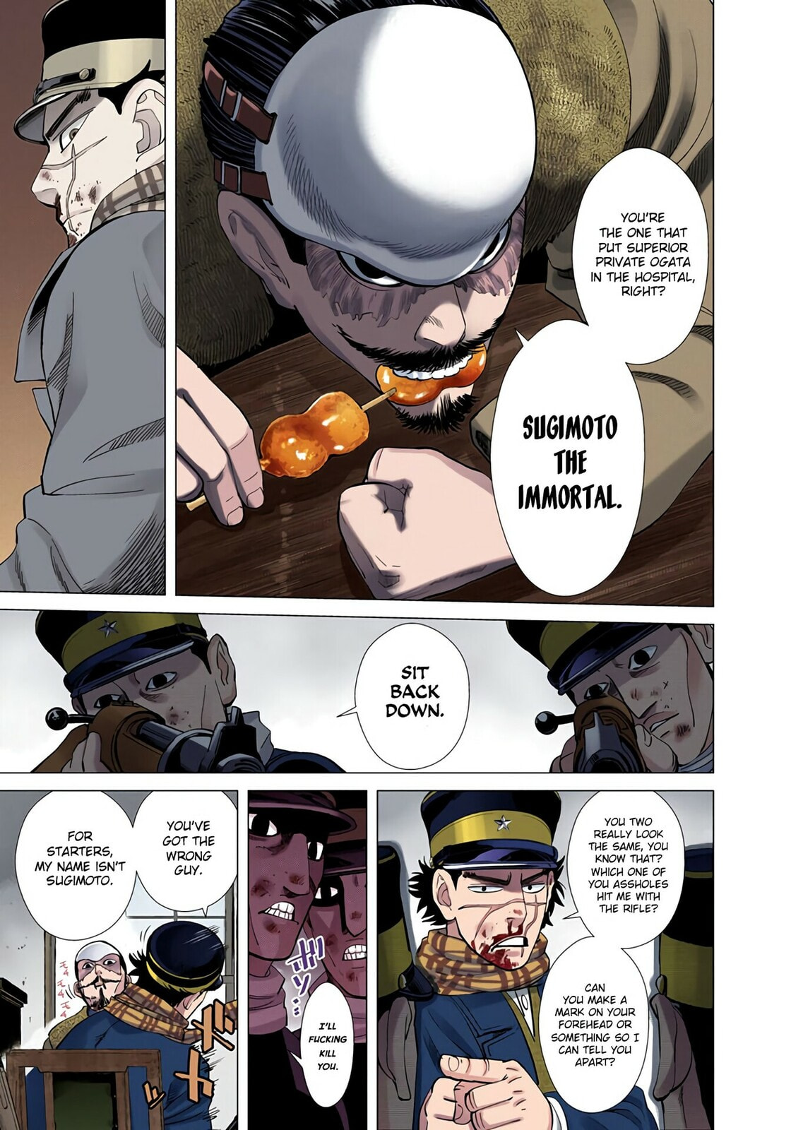 Golden Kamuy (Colored) Chapter 16 page 7 - 