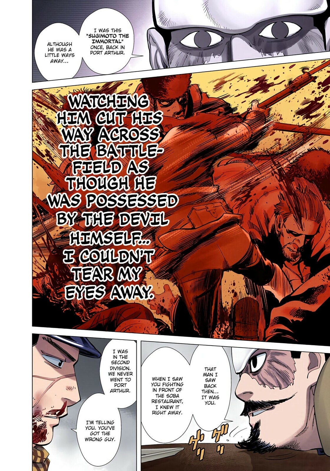 Golden Kamuy (Colored) Chapter 16 page 8 - 