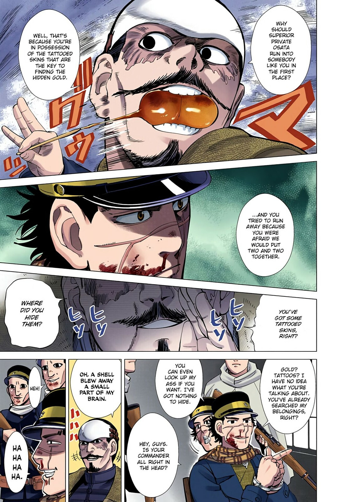 Golden Kamuy (Colored) Chapter 16 page 9 - 