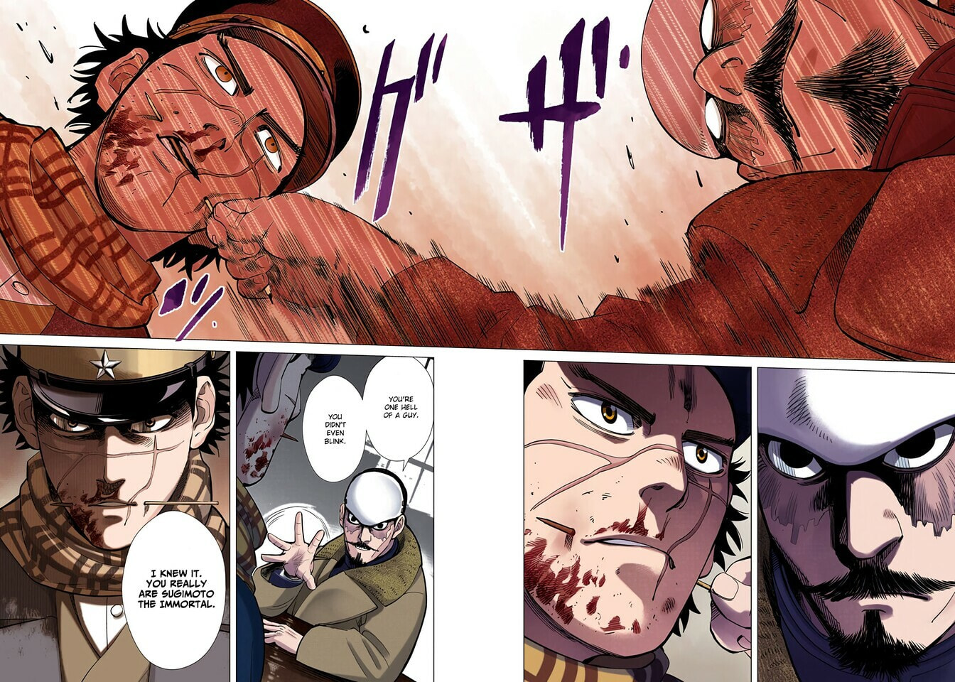 Golden Kamuy (Colored) Chapter 16 page 10 - 
